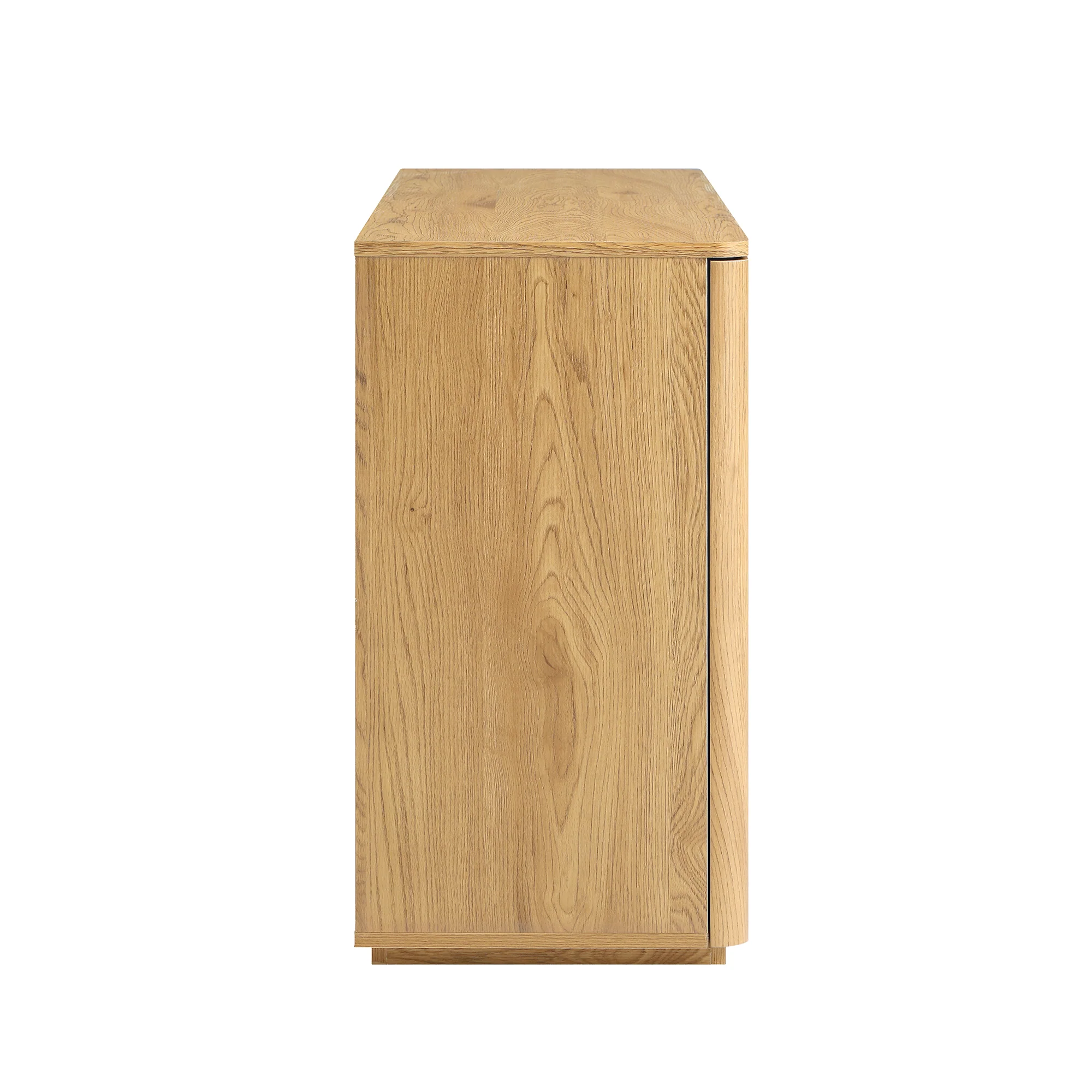 Agnes Curved Edge 150cm Wide Sideboard, Natural - Image 11