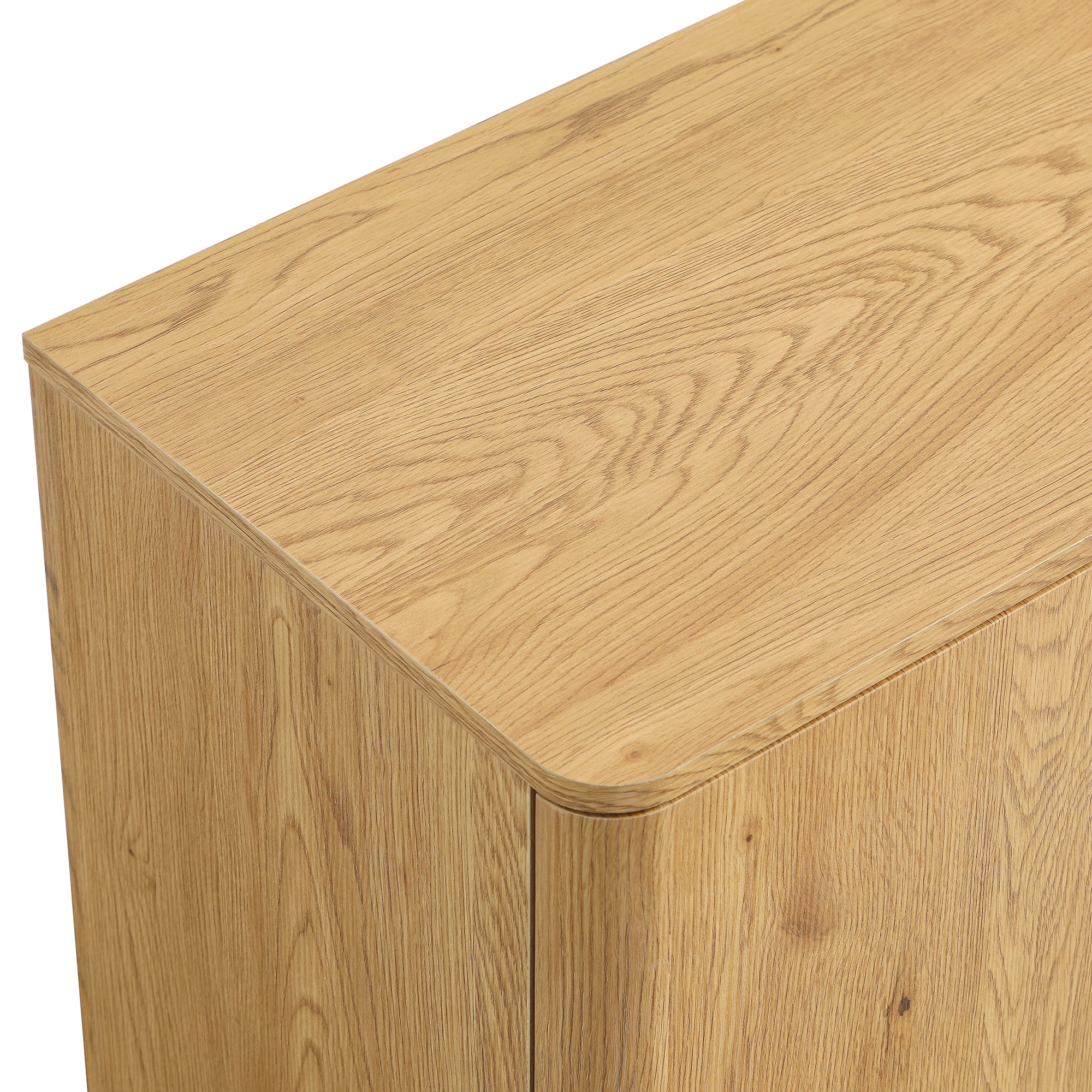 Agnes Curved Edge 150cm Wide Sideboard, Natural - Image 13