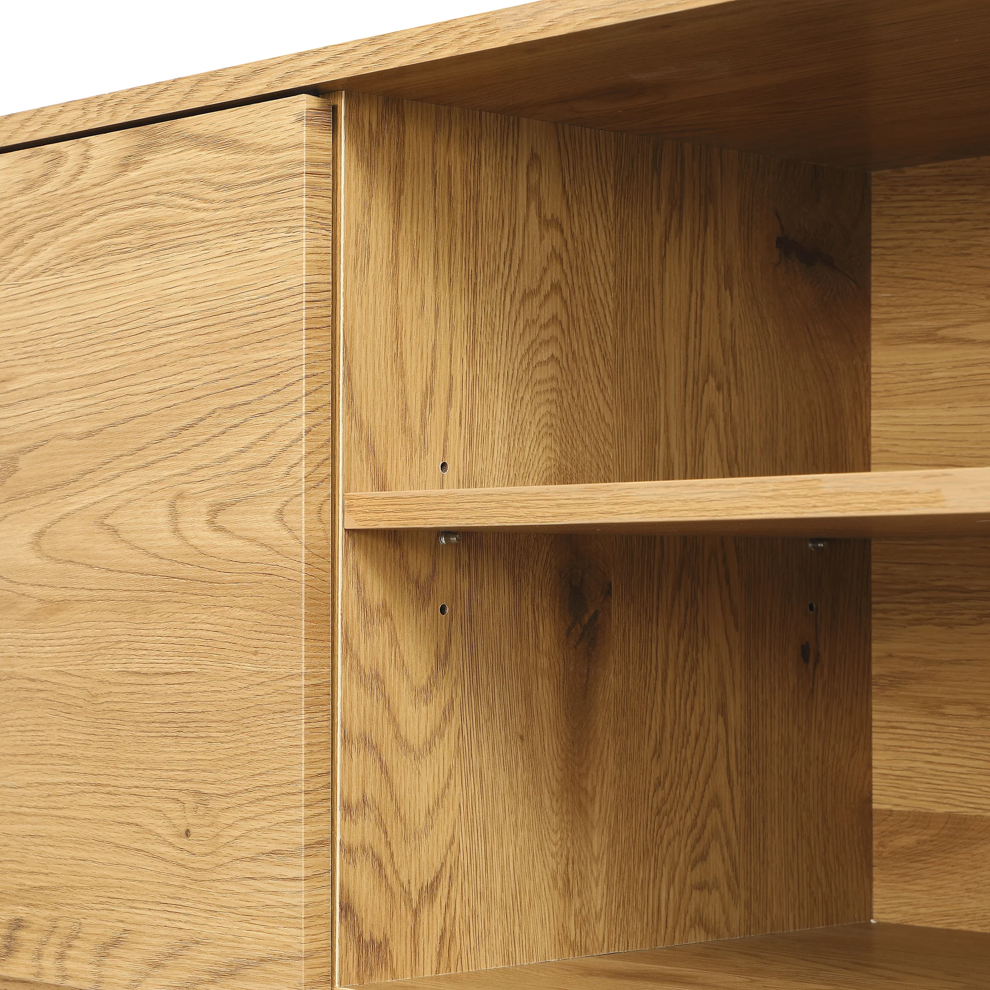 Agnes Curved Edge 150cm Wide TV Unit, Natural - Image 14