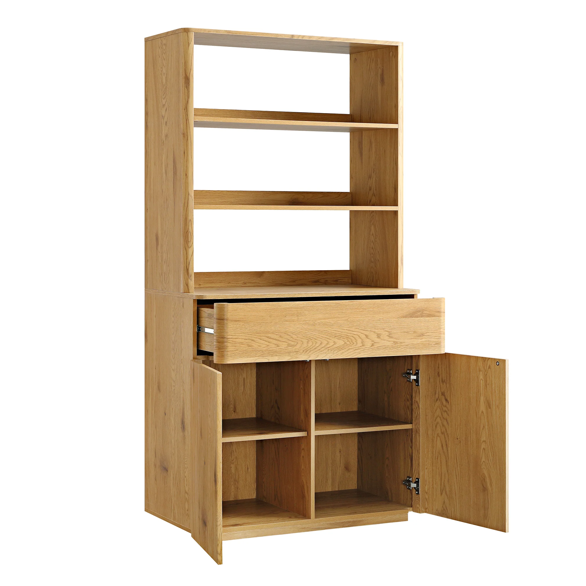Agnes Curved Edge Dresser, Natural - Image 7