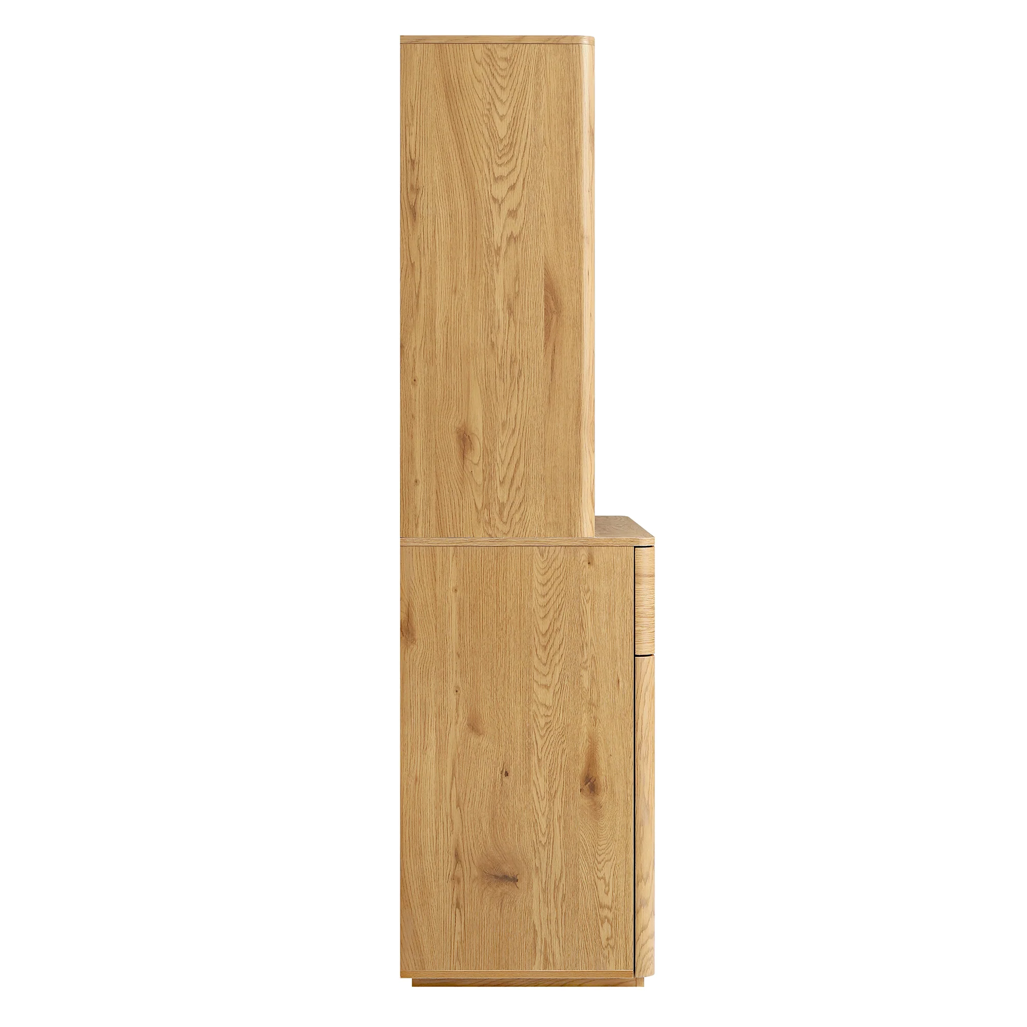 Agnes Curved Edge Dresser, Natural - Image 8