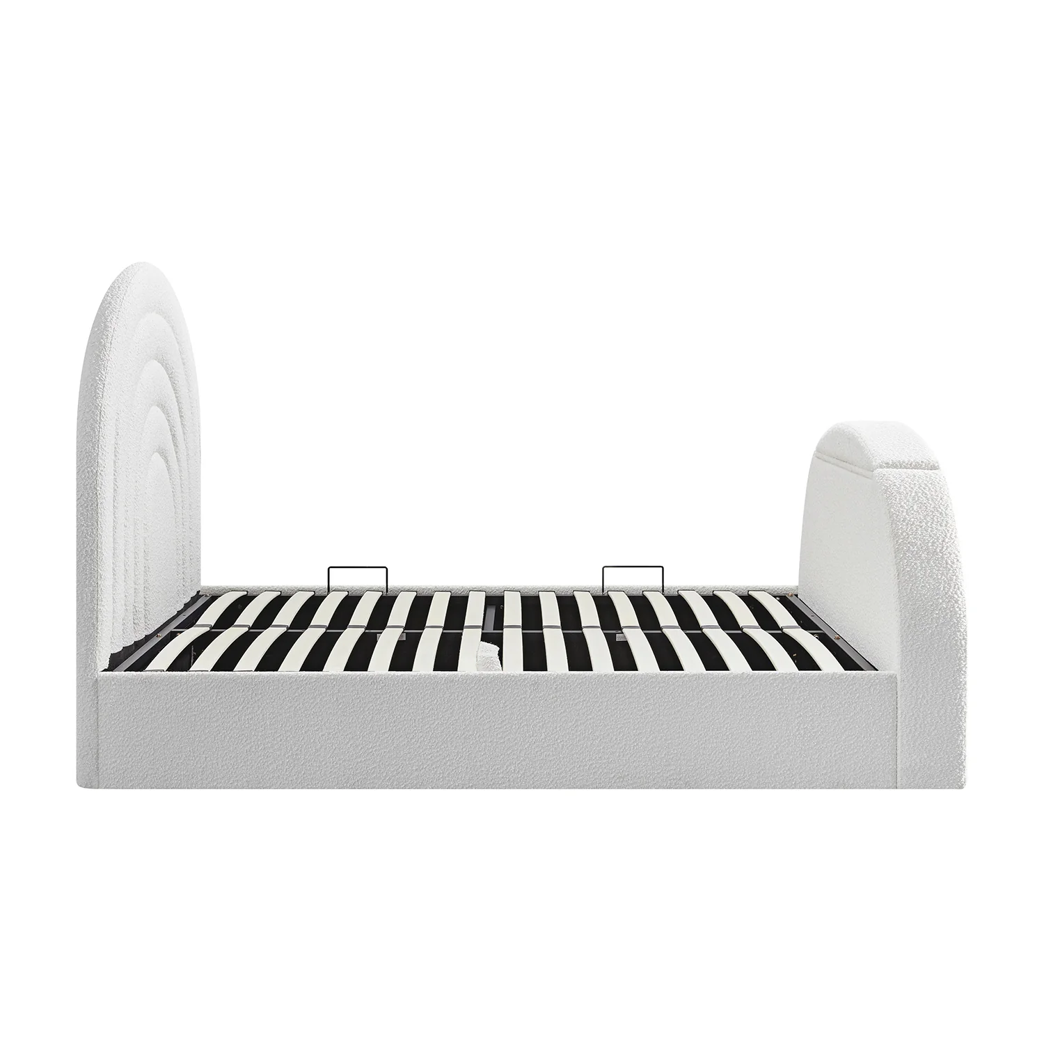 Archer White Boucle Ottoman TV Bed - Image 17