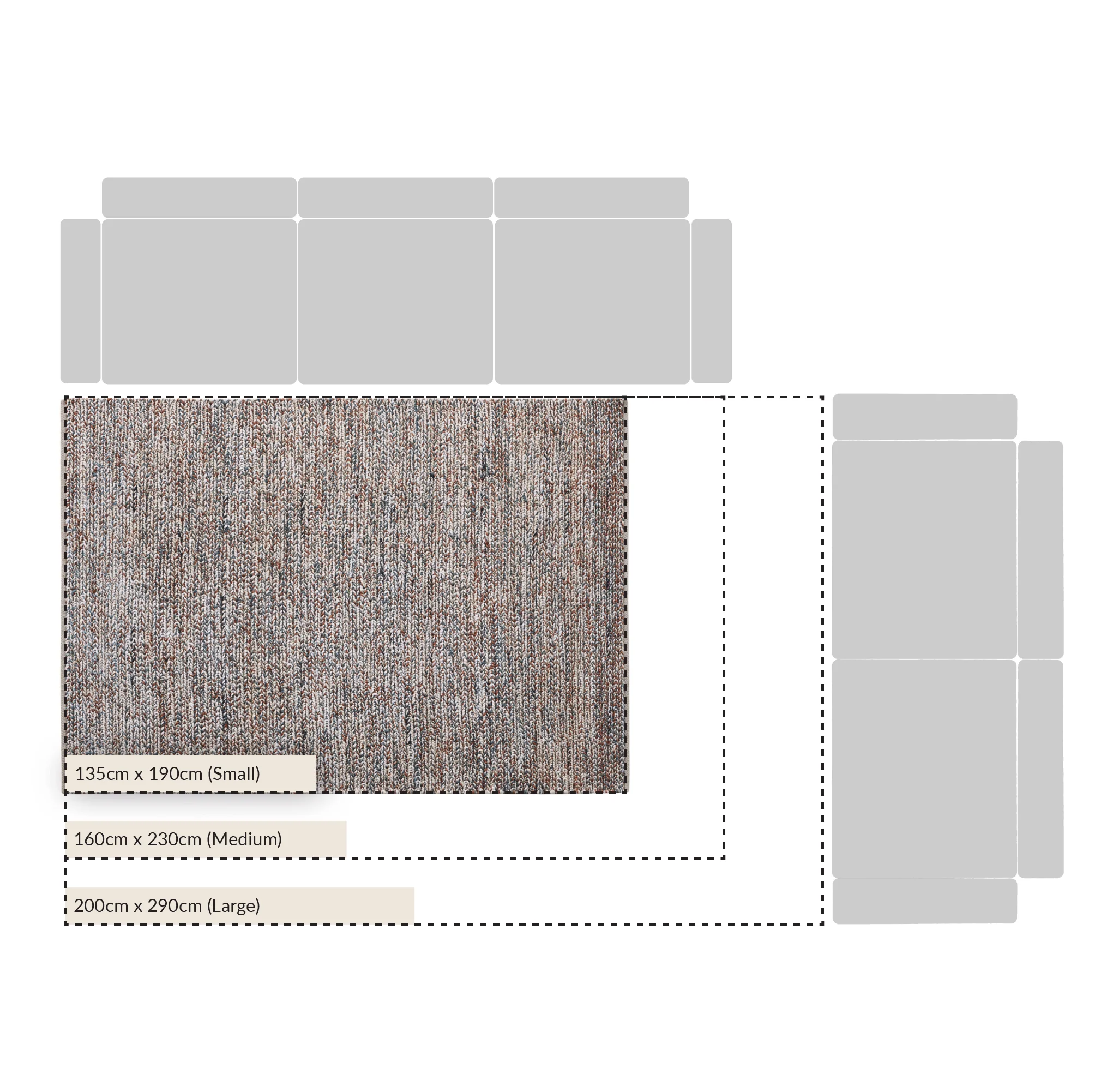 Aurora Hand Braided Bronze & Teal Jute Rug - Image 6