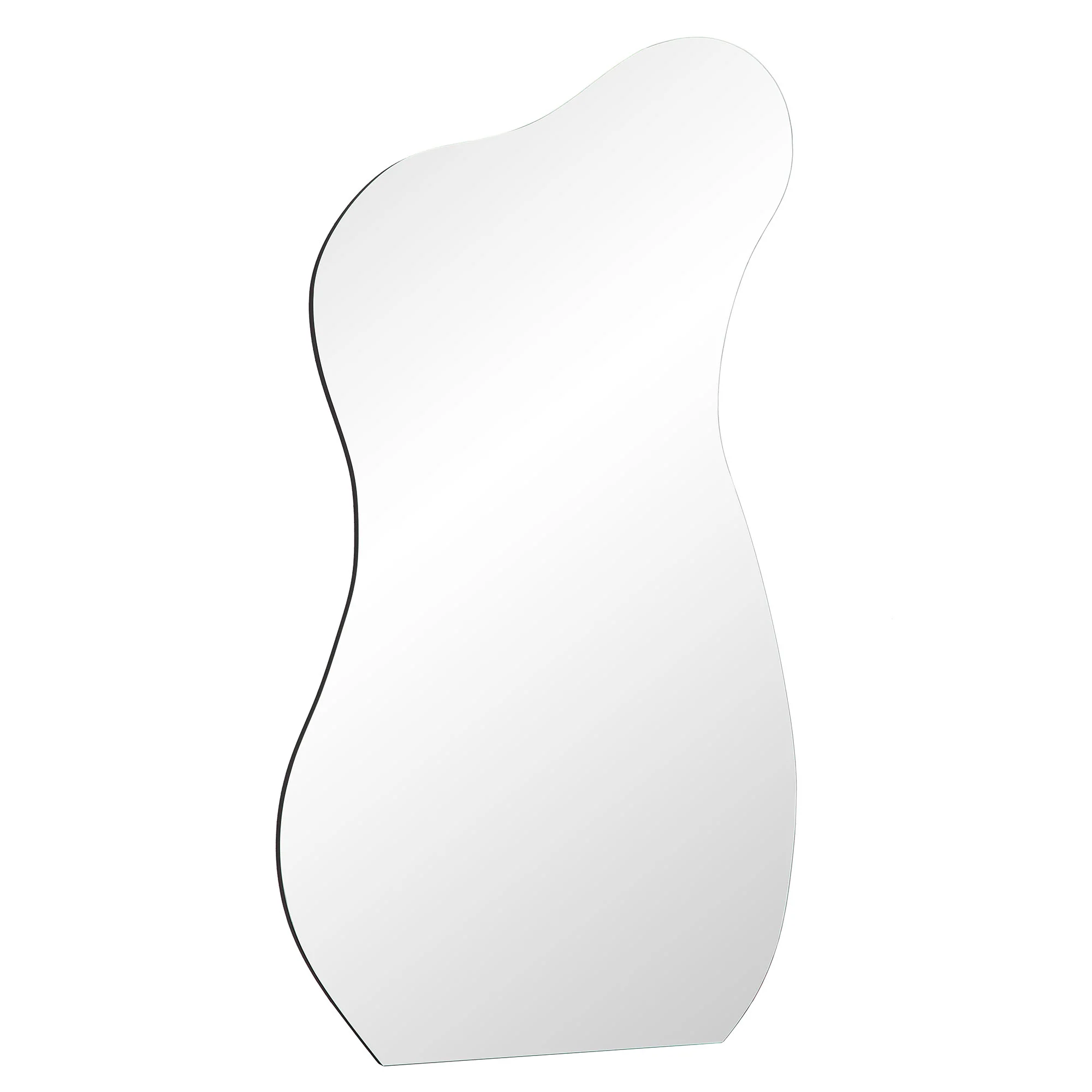 Bala Irregular Shaped Frameless Extra Large Full Length Pond Mirror 180 x 100 cm - Image 4