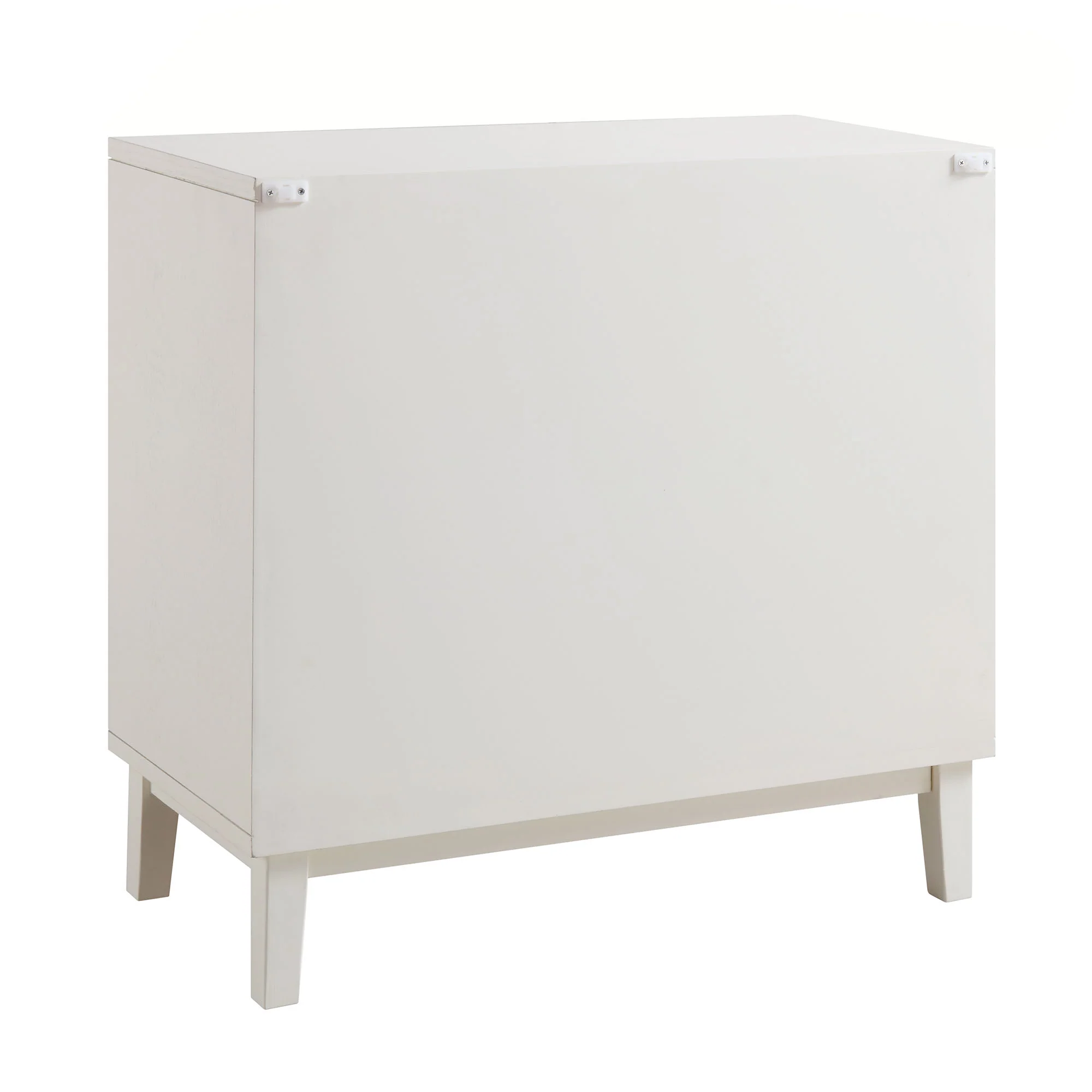 Bianca Chip Carved 3 Drawer Chest, Sand Beige & Ivory - Image 9