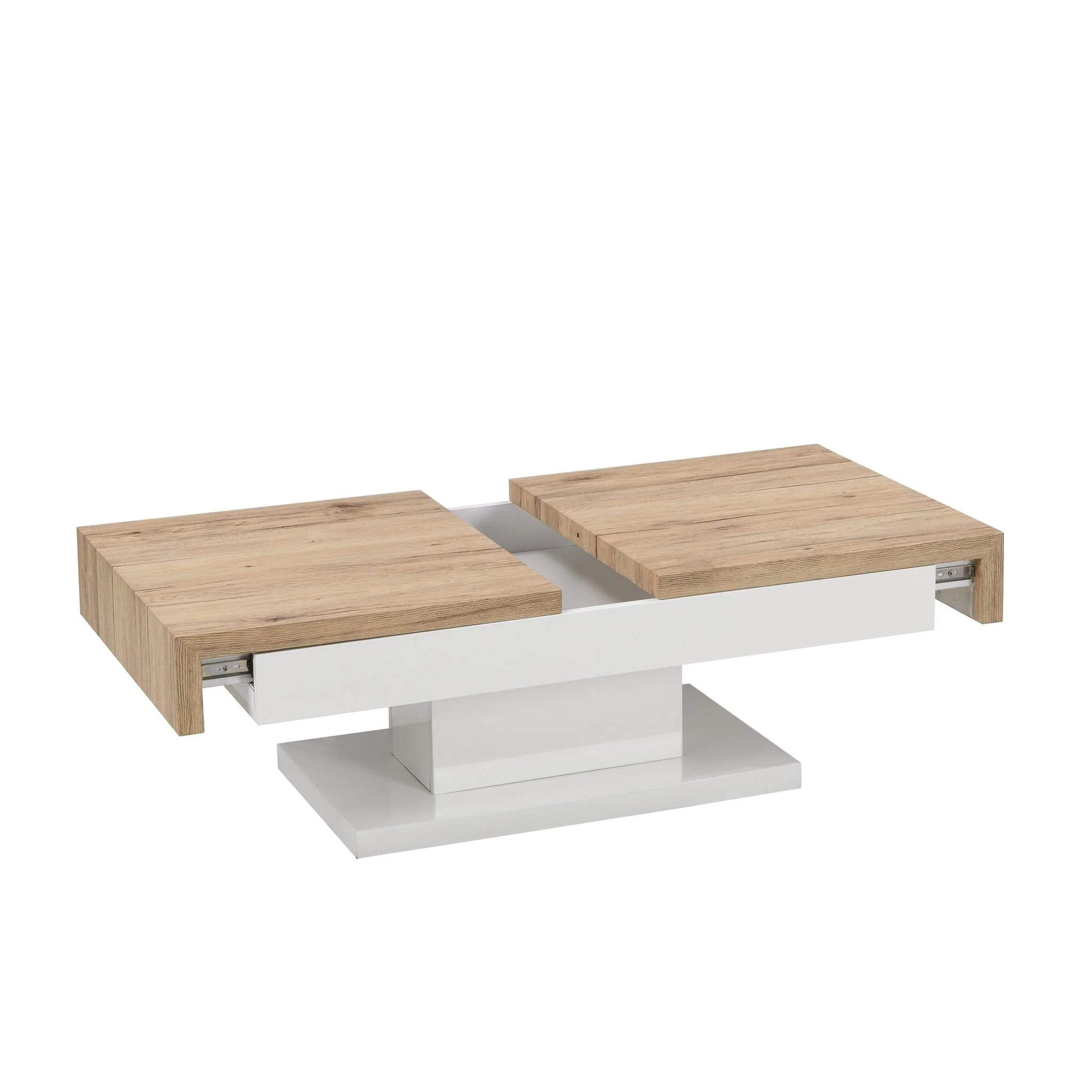 Blythe Two Block Sliding Storage Coffee Table - Image 7