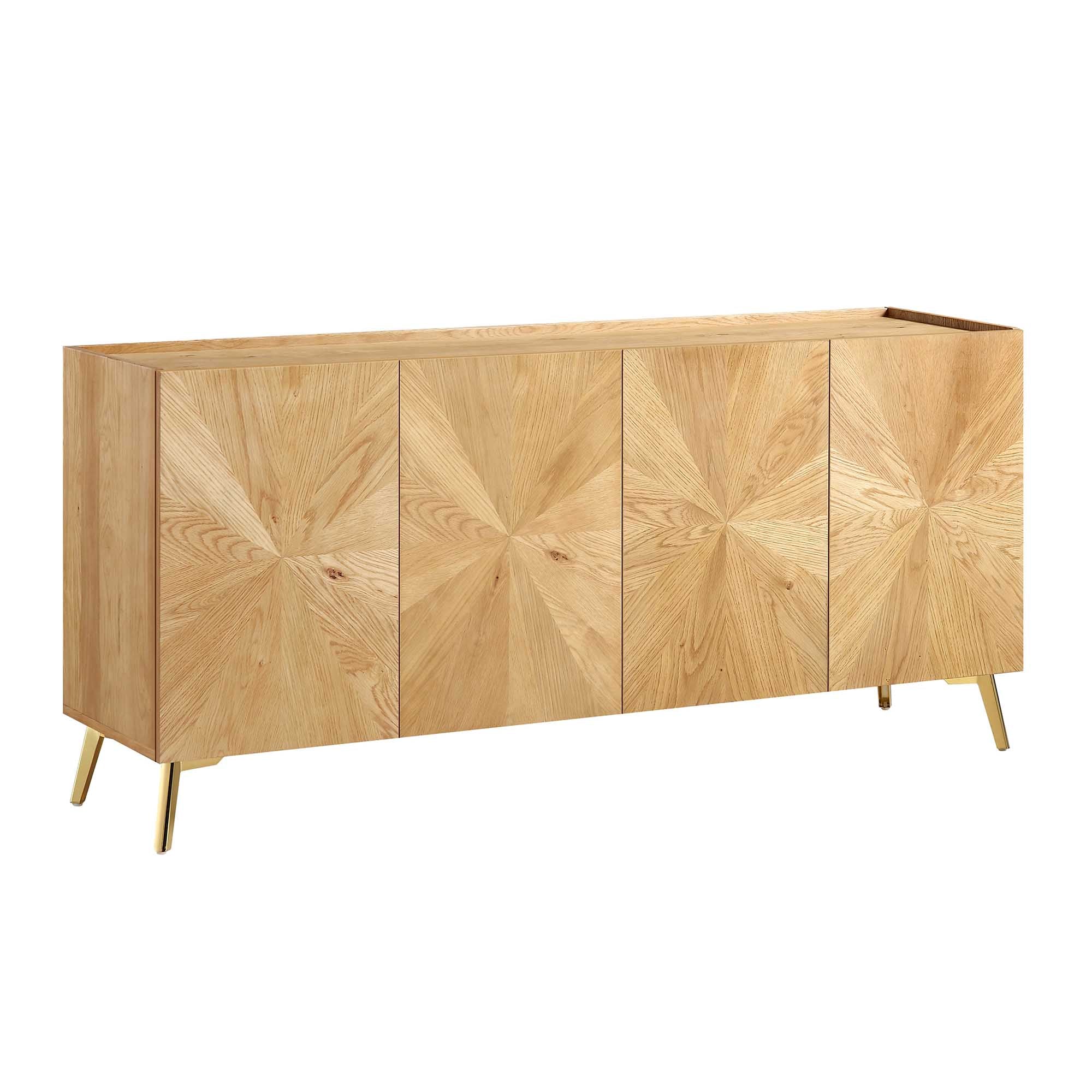Bohdi Oak 160cm Wide Sideboard - Image 4