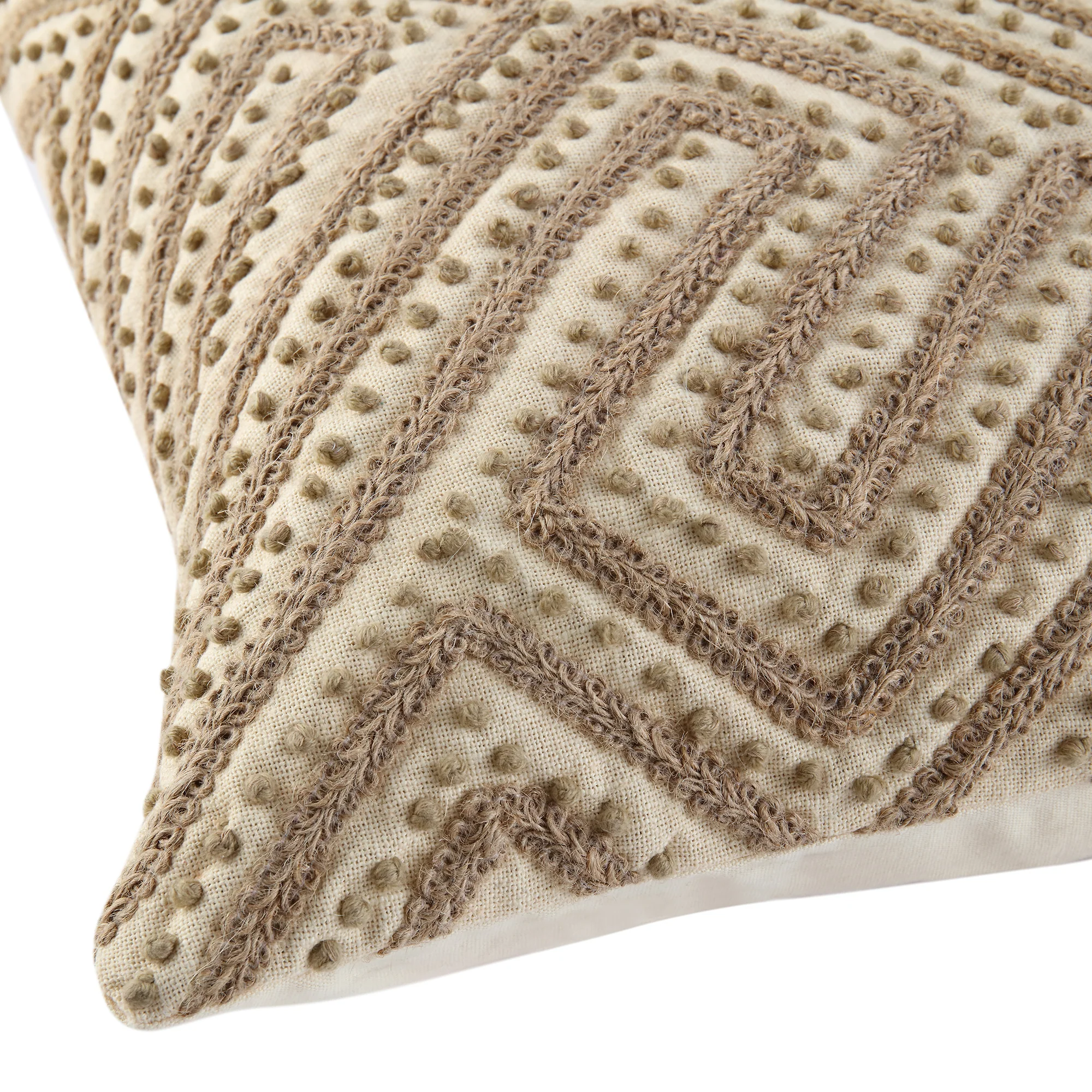 Boho Collection Inca Jute Cord Cushion - Image 5