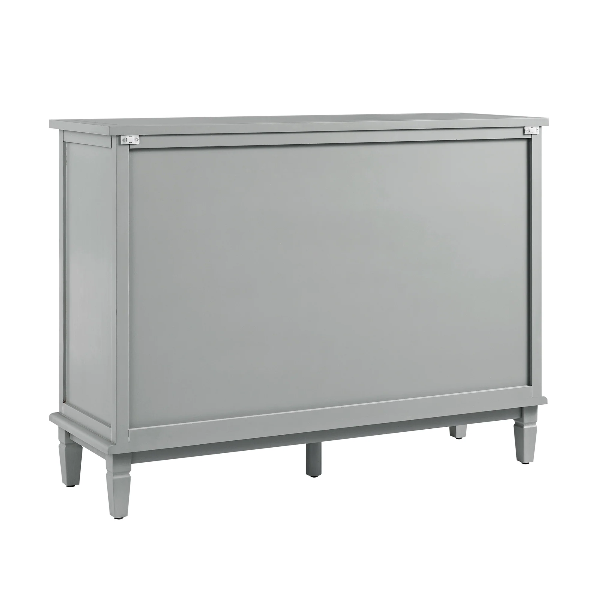 Chantilly Mid Grey Carved 3 over 4 Drawer Chest - Image 10