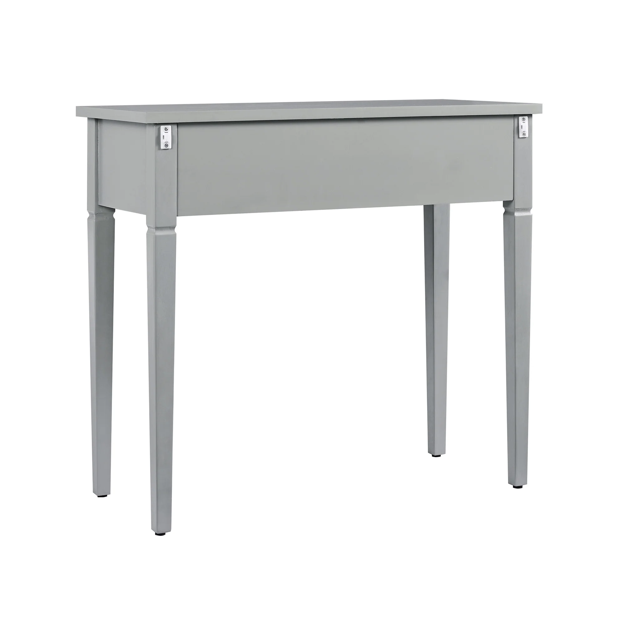 Chantilly Mid Grey Carved Console/ Dressing Table - Image 11
