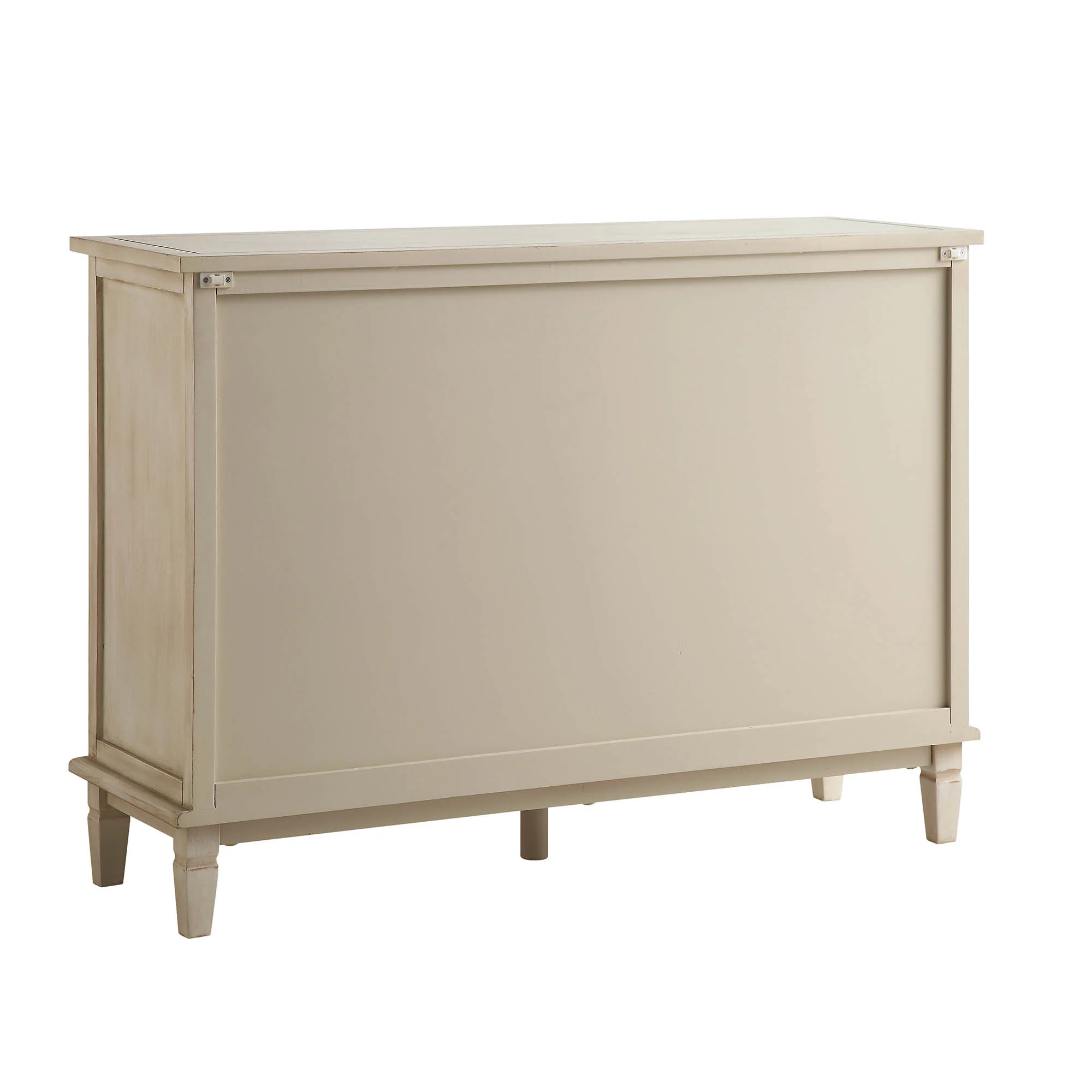 Chantilly Whitewashed Carved 3 over 4 Drawer Chest - Image 10