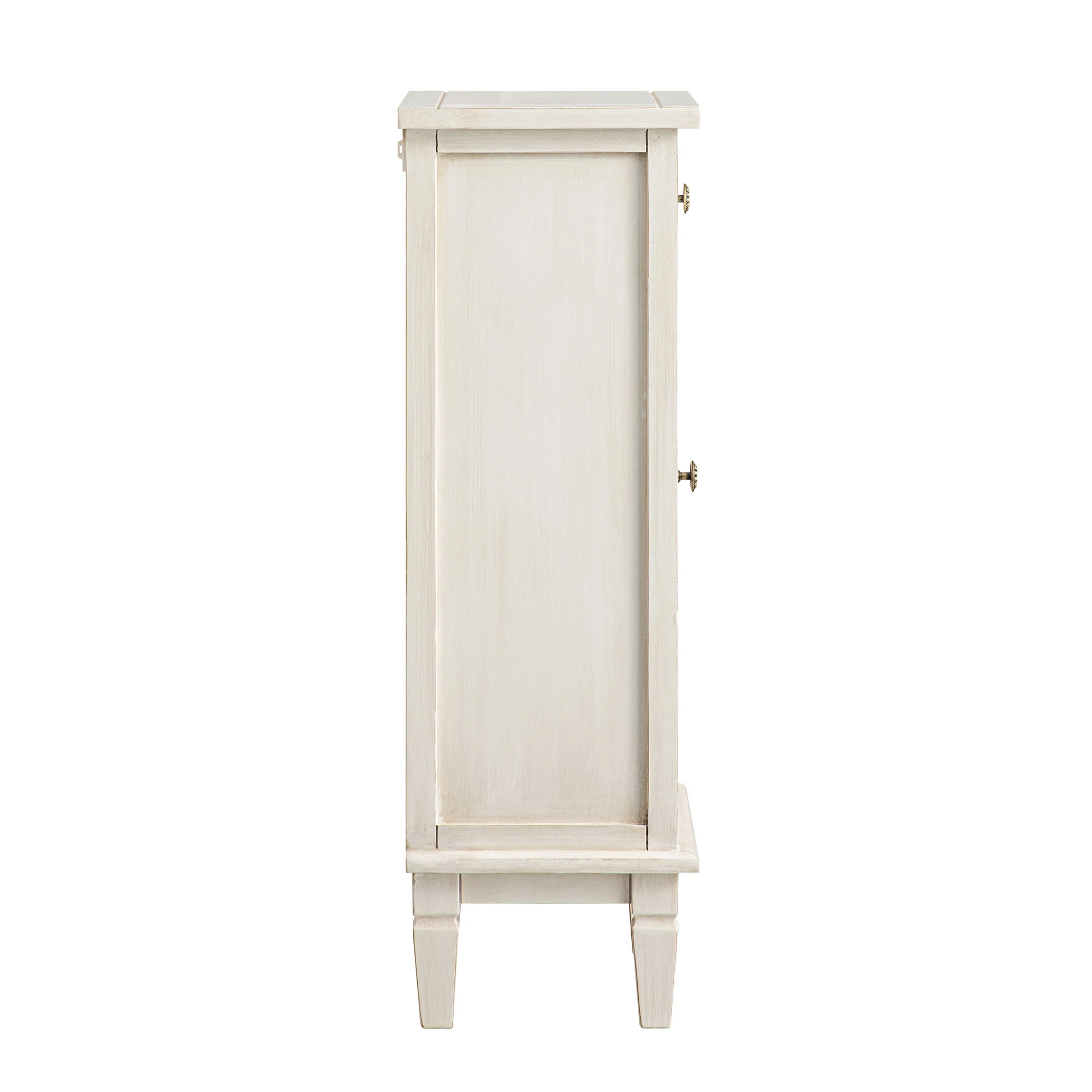 Chantilly Whitewashed Carved Bathroom Cupboard - Image 12