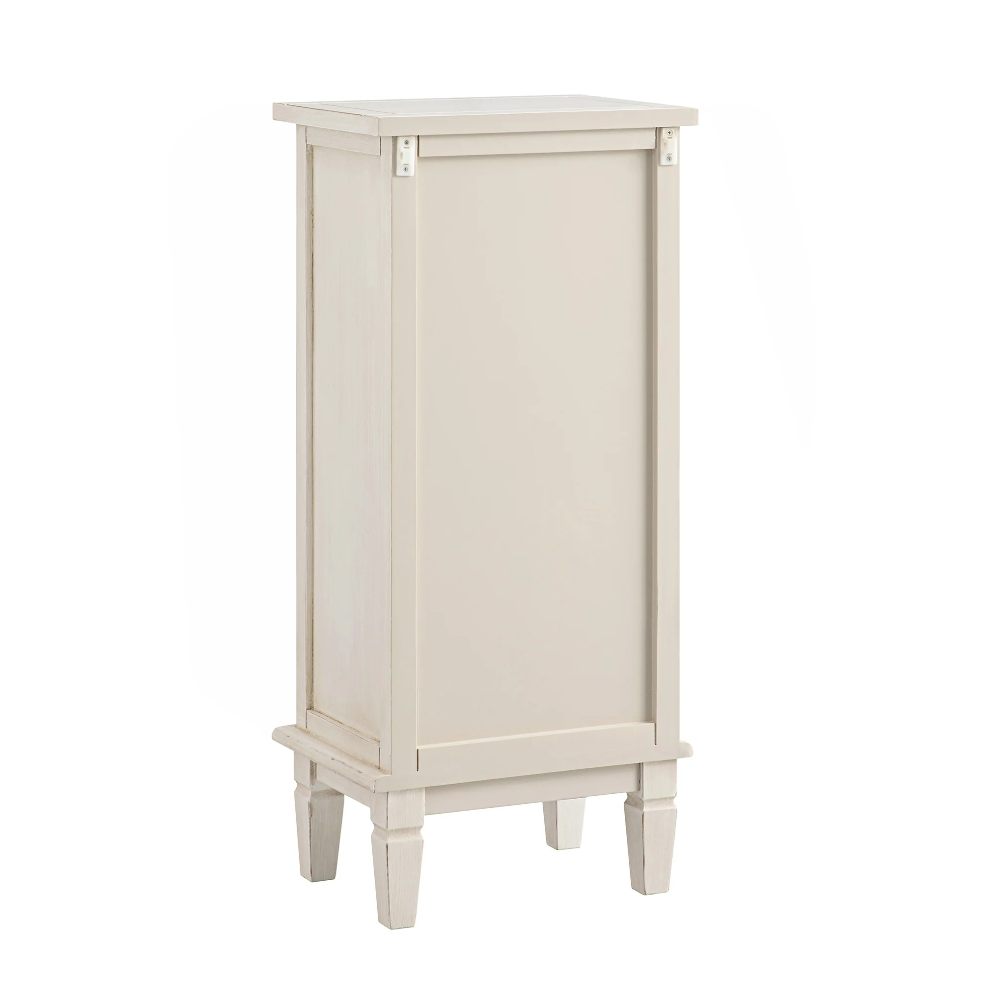 Chantilly Whitewashed Carved Bathroom Cupboard - Image 13