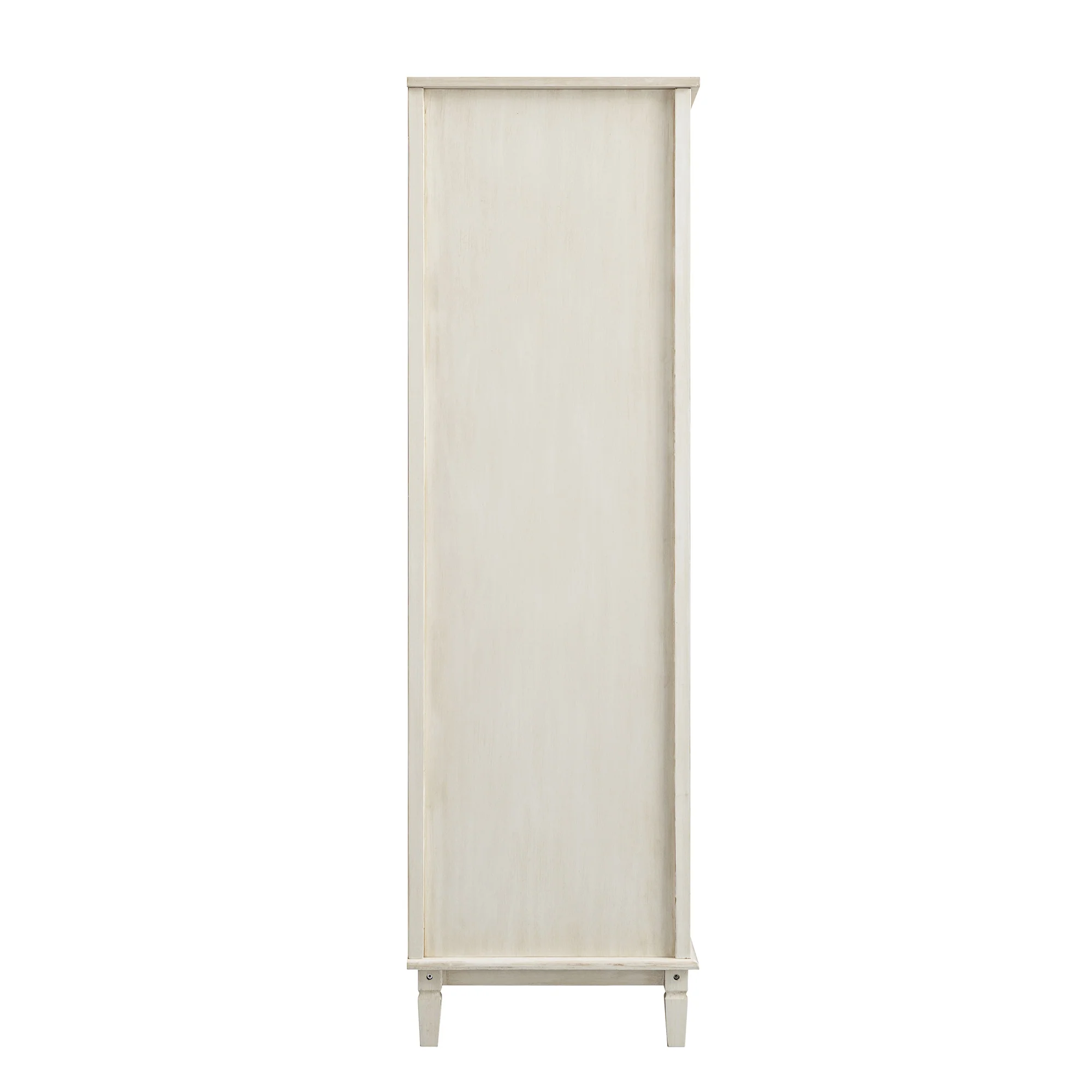Chantilly Whitewashed Carved Double Wardrobe - Image 12