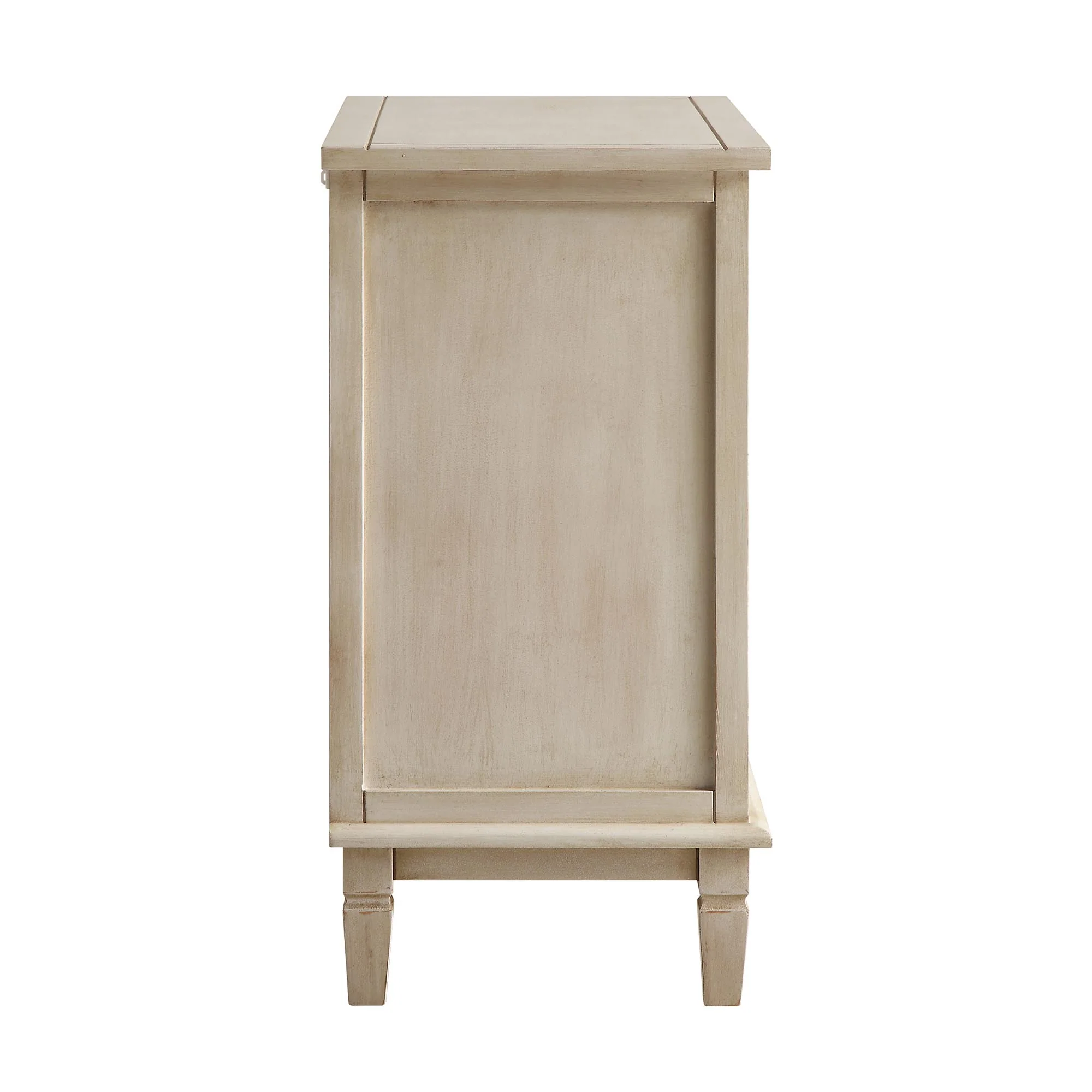 Chantilly Whitewashed Carved Small Sideboard - Image 9