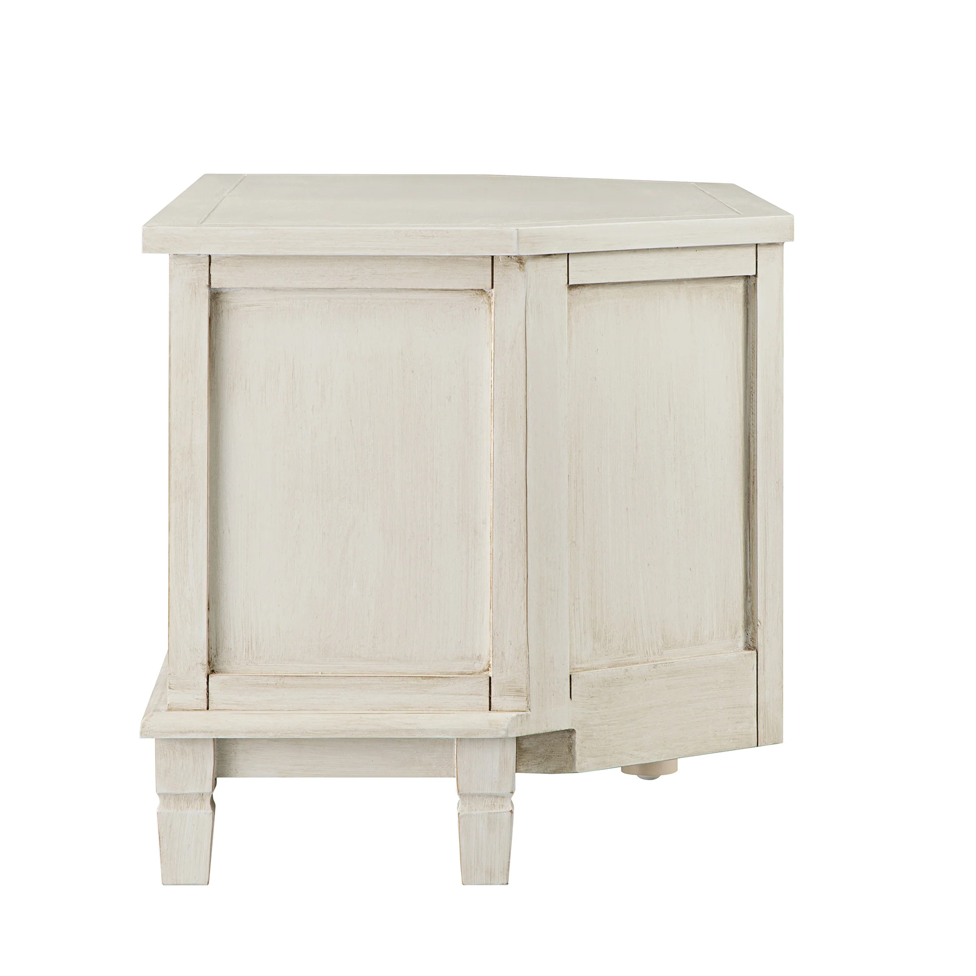 Chantilly Whitewashed Corner TV Unit - Image 13