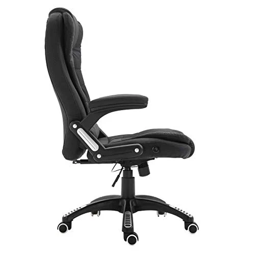 Executive Recline Extra Padded Office Chair Standard, MO17 Black Fabric - Image 5