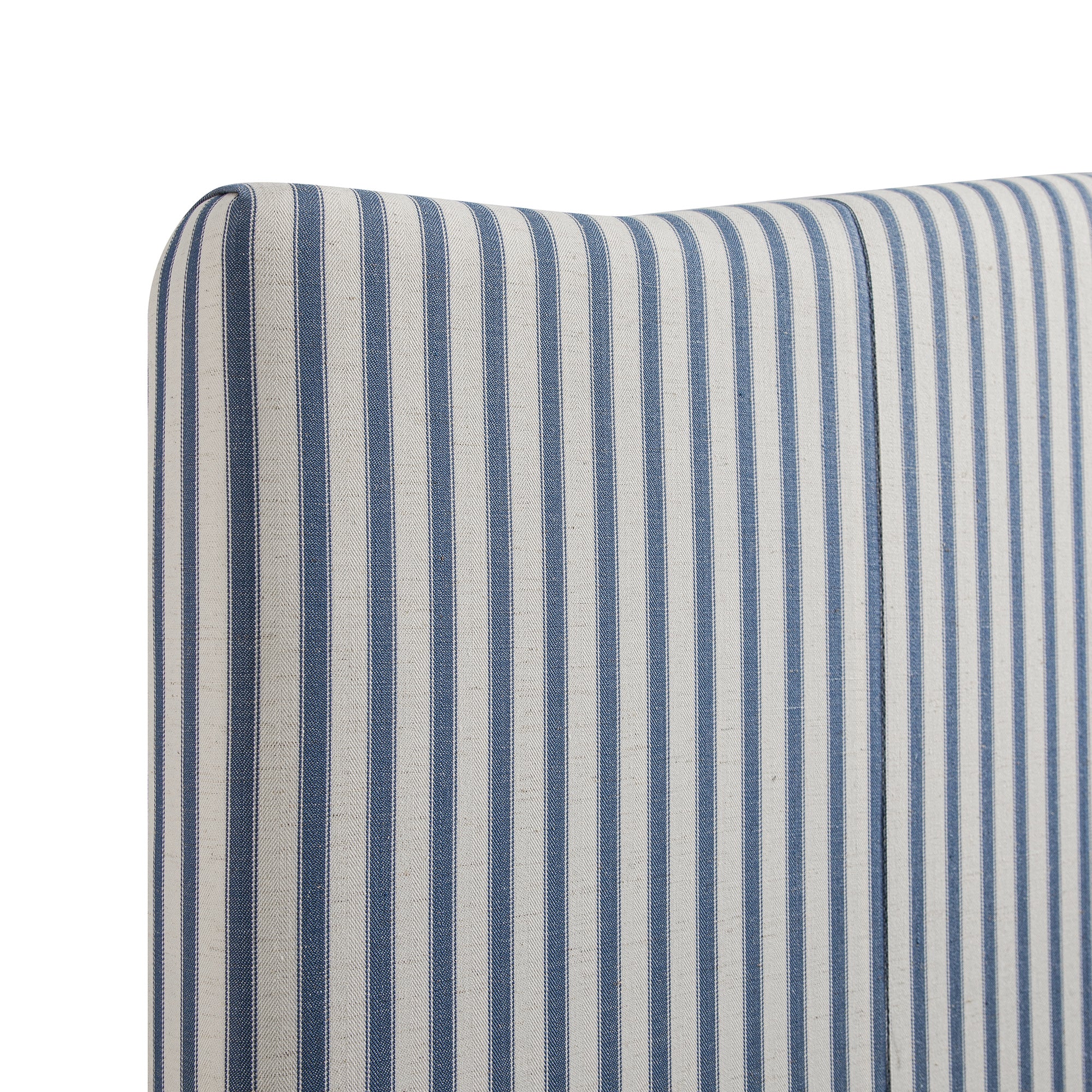 Chilworth Upholstered Ottoman Storage Bed, Blue Stripe Linen Blend - Image 19