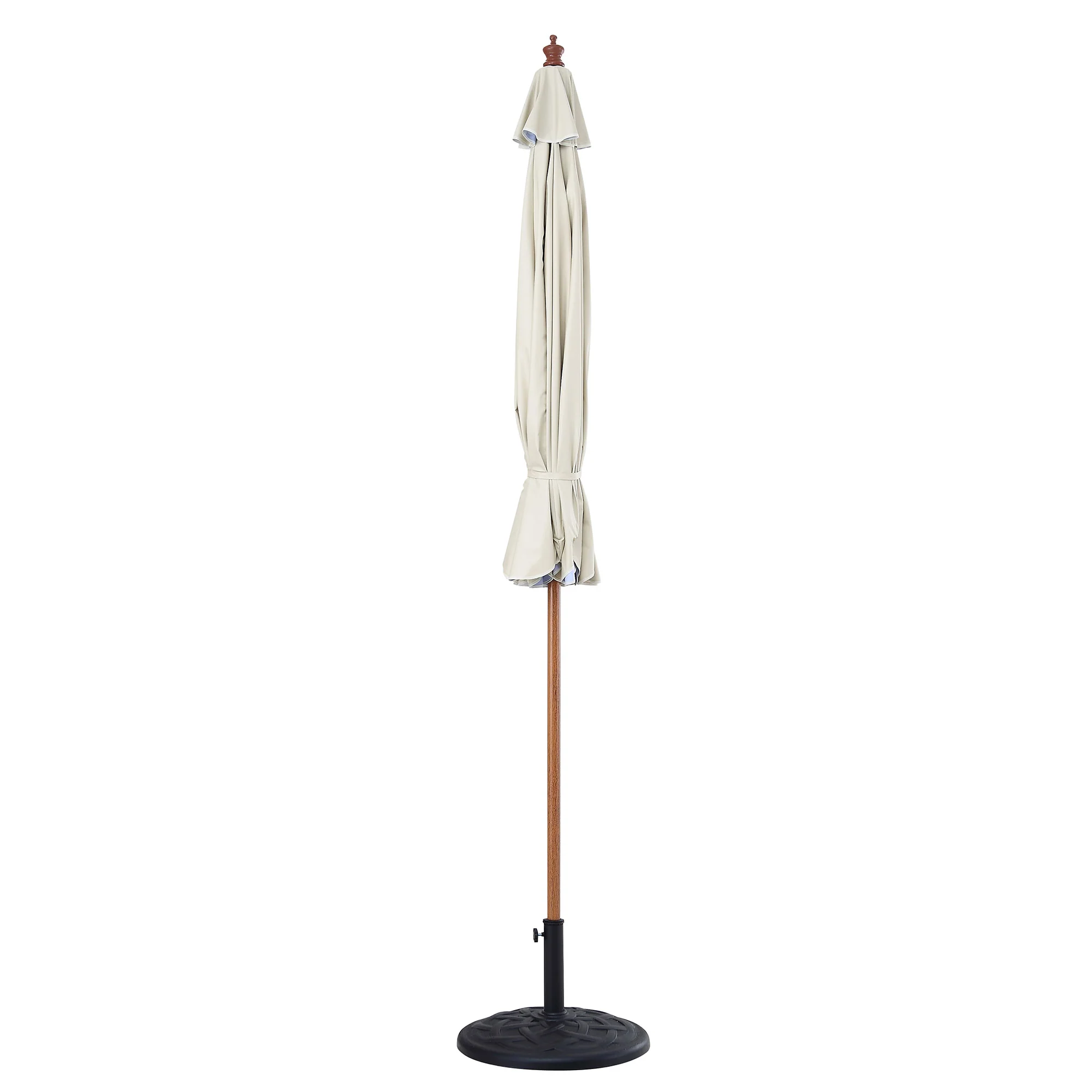 Cloud Pattern 2.6M Octagonal Tassel Parasol with Aluminium Tilt - Image 8