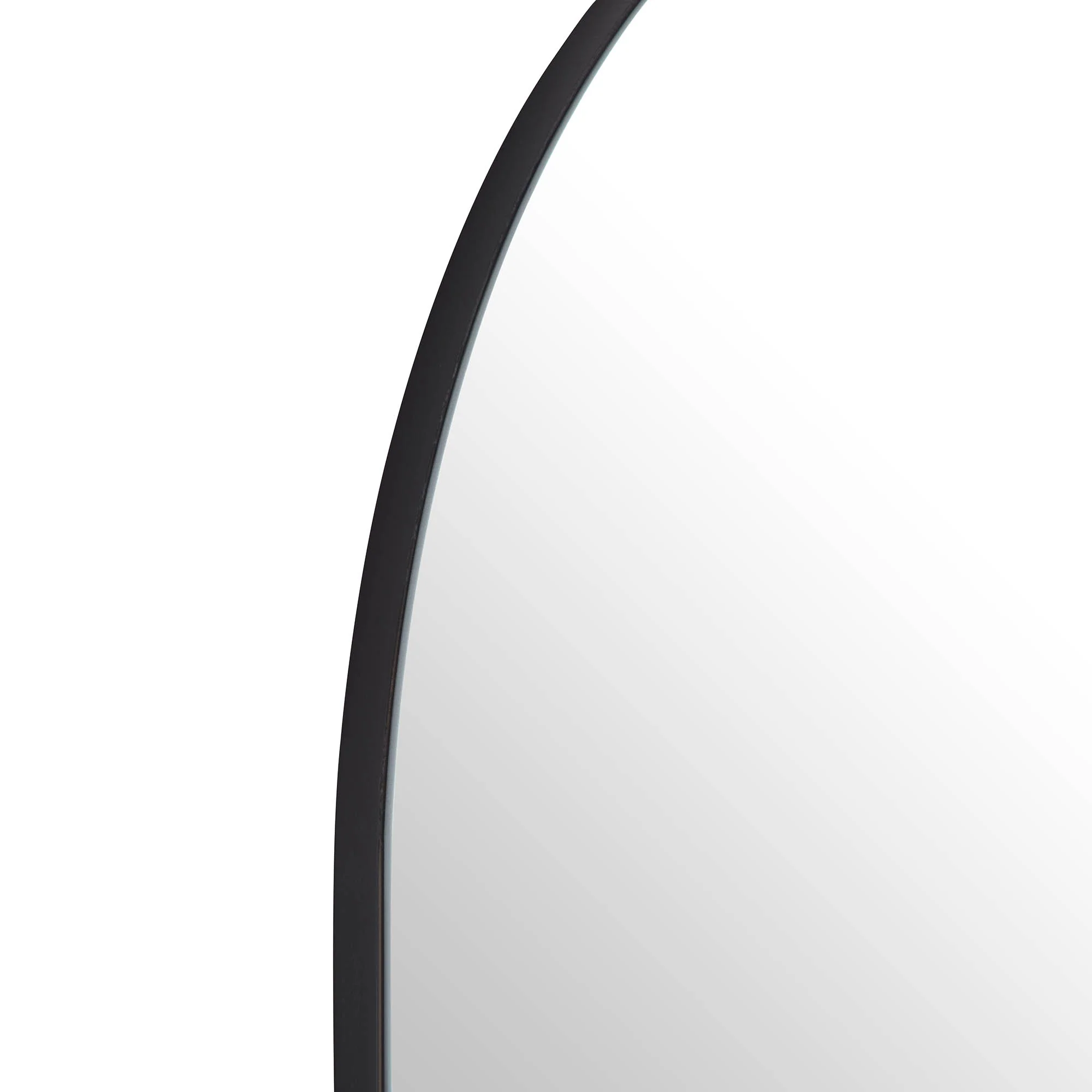 Concord Arched Frameless Full Length Mirror 170 x 80 cm - Image 6