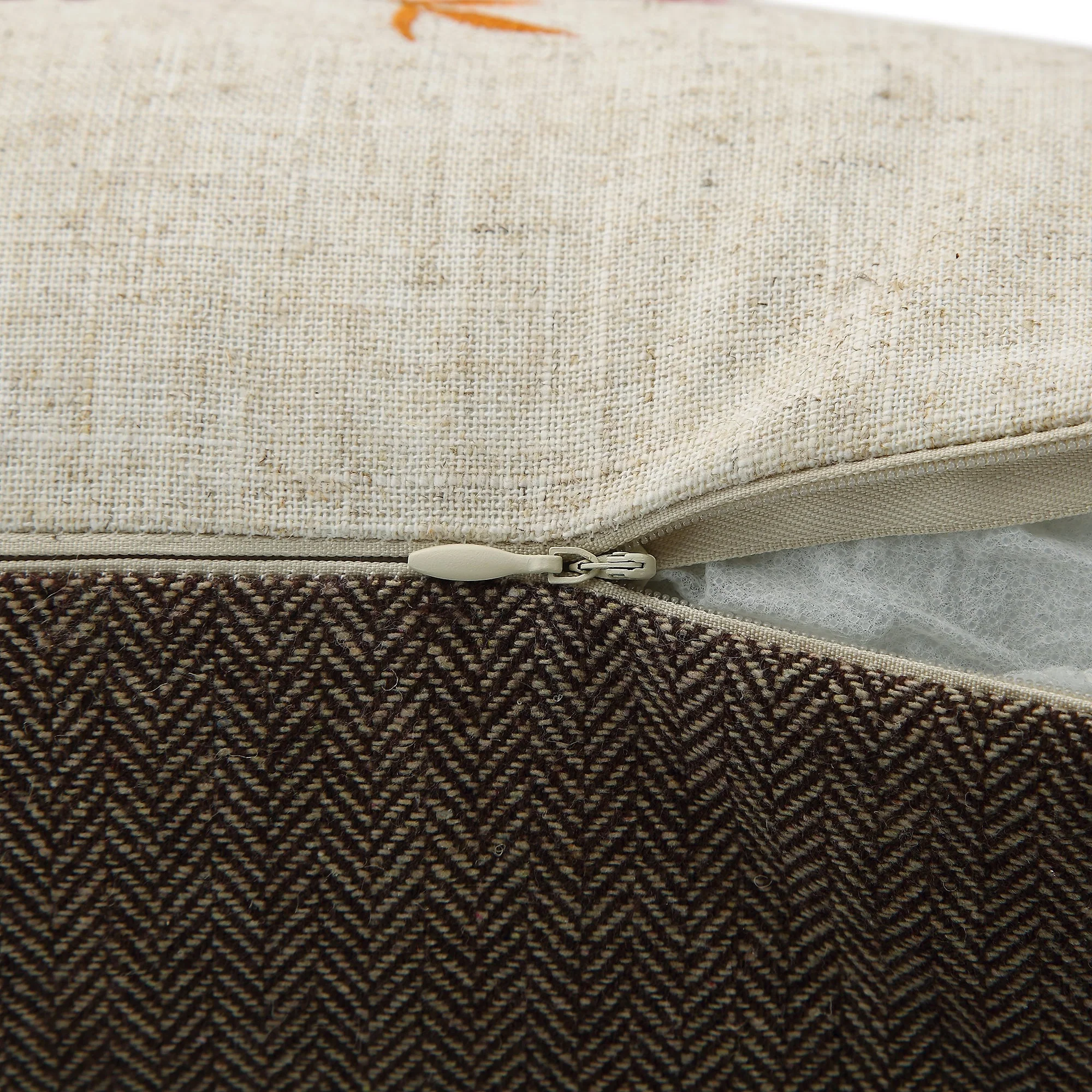 Country Collection Robin Embroidered Linen Blend Cushion - Image 9