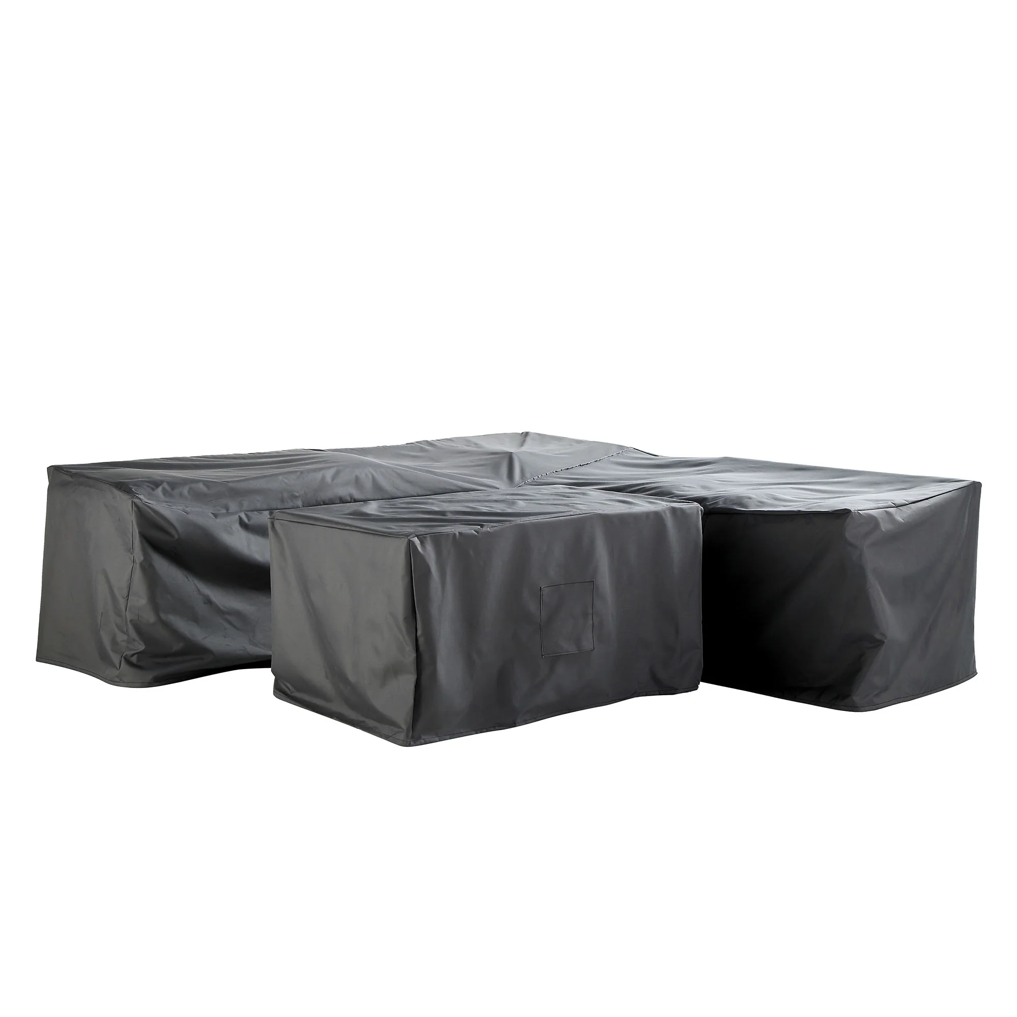 Cover for Earlswood Aluminium Washed Wood Effect Large Corner Sofa Set with Rising Table