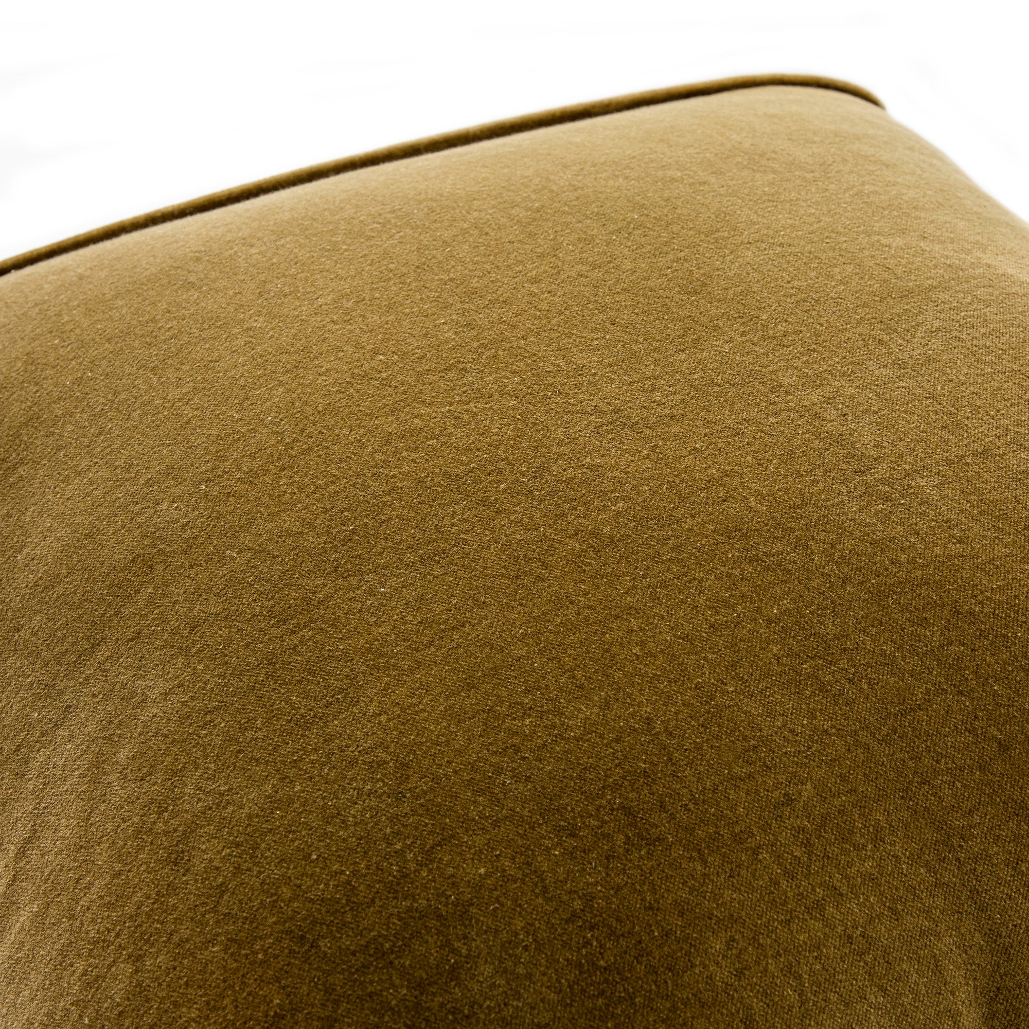 Damask Moss Green Wool Embroidered Cushion - Image 7