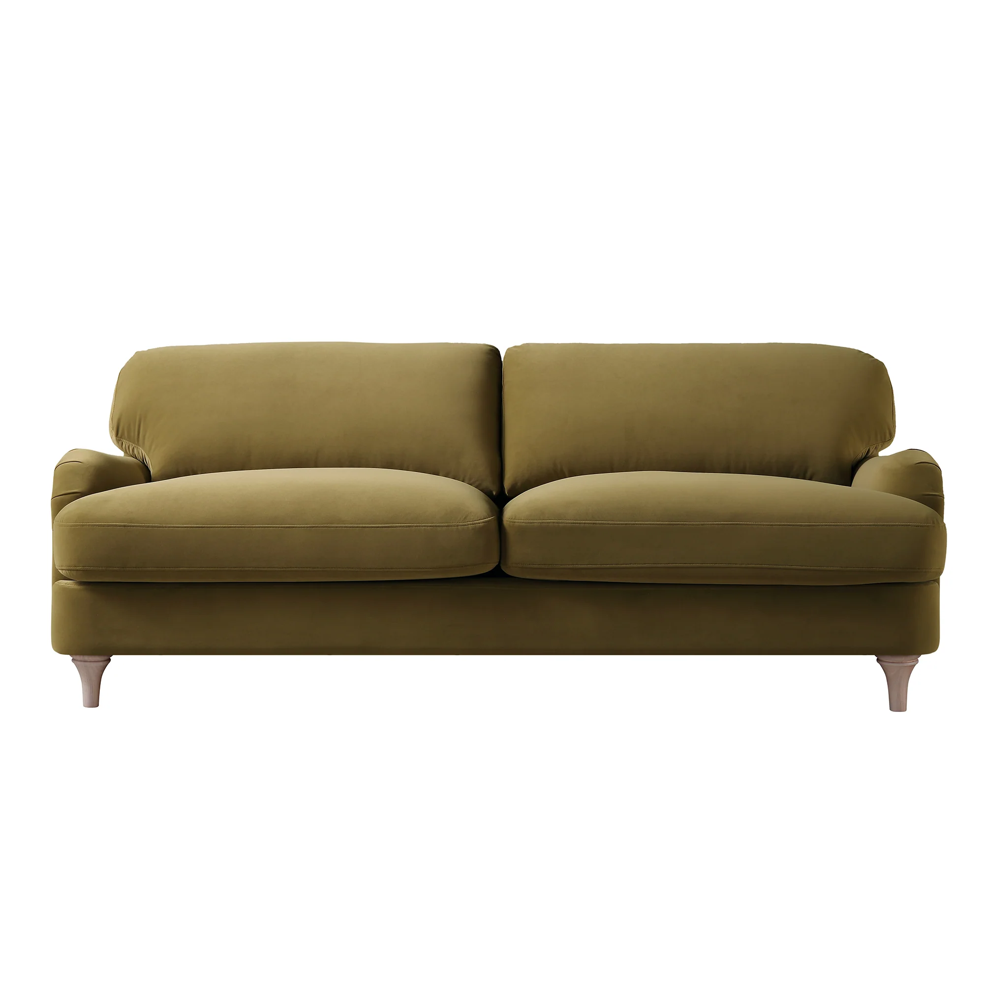 Daphnis Fudge Velvet Sofa, 3-Seater - Image 5