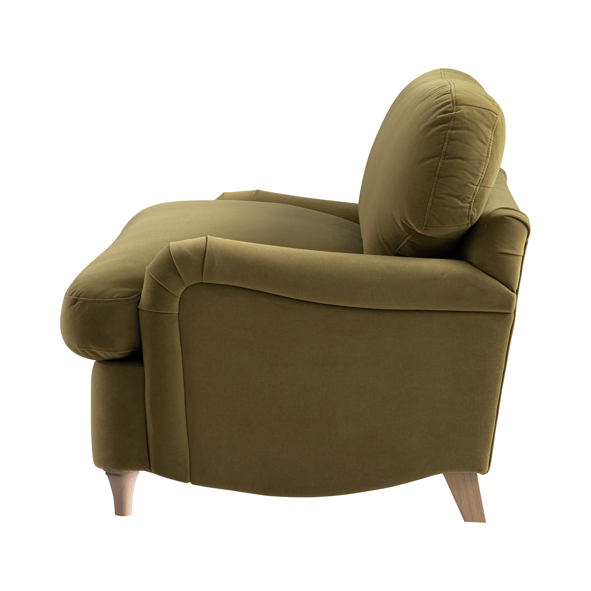 Daphnis Fudge Velvet Sofa Bed, Loveseat - Image 19