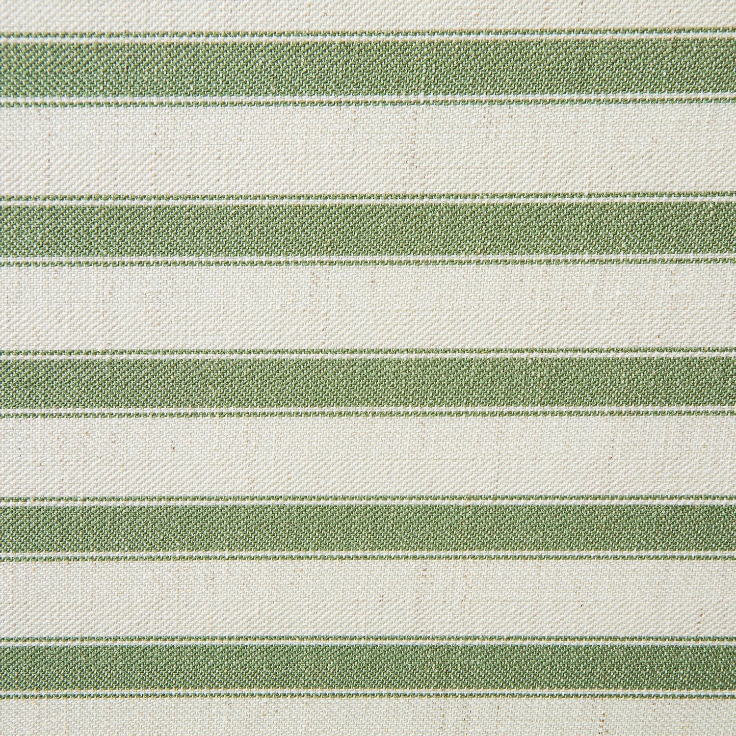 Daphnis Green Striped Linen Blend Sofa, Grande Chaise Sofa Left Hand Facing - Image 16