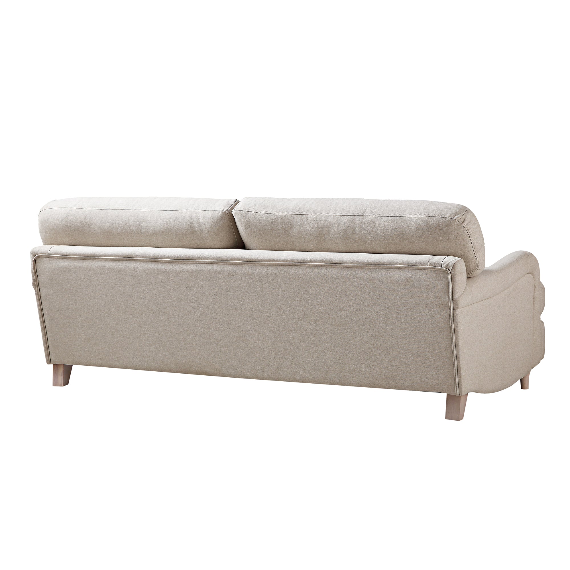 Daphnis Oatmeal Fabric Sofa, 3-Seater - Image 10