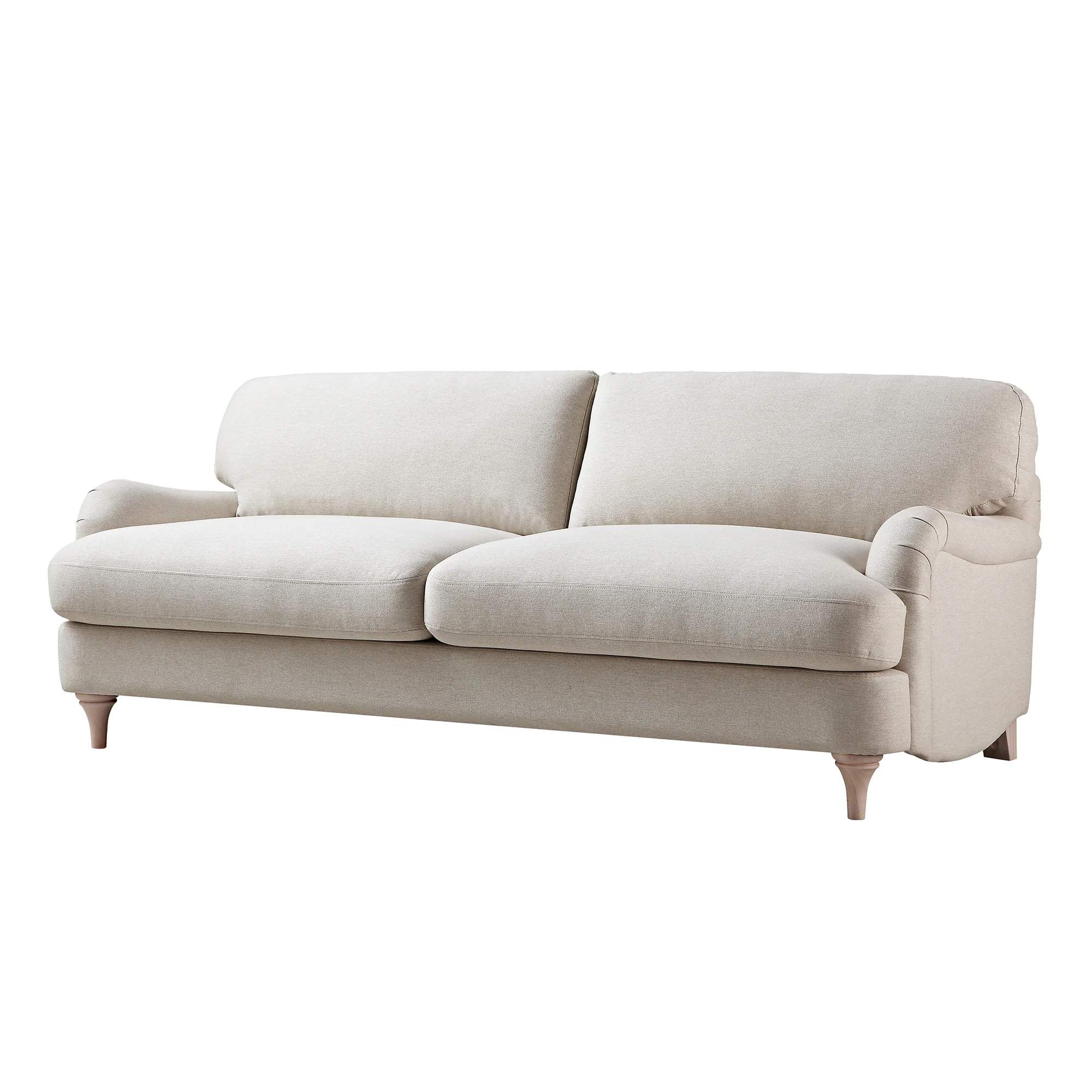 Daphnis Oatmeal Fabric Sofa, 3-Seater - Image 6