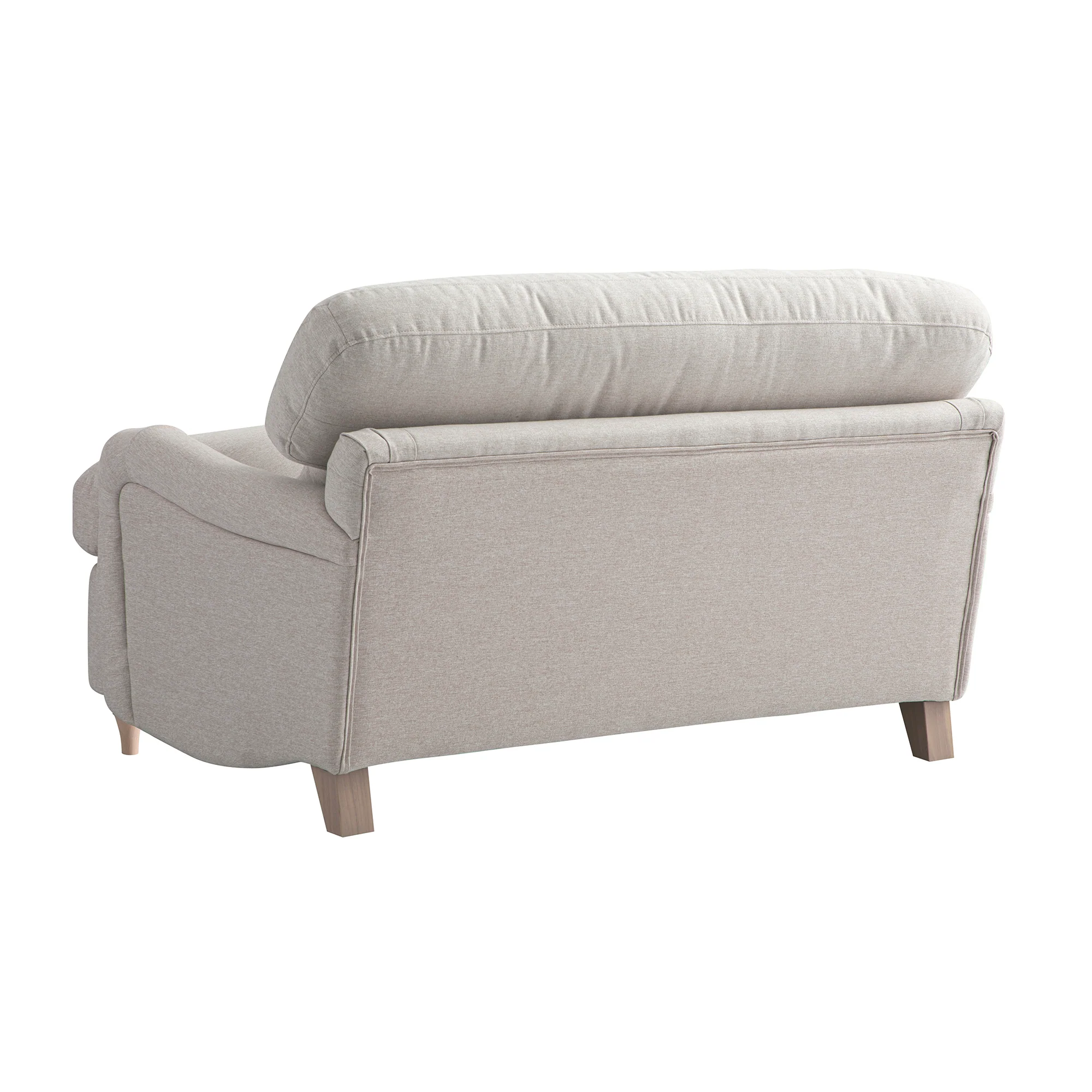 Daphnis Oatmeal Fabric Sofa Bed, Loveseat - Image 17