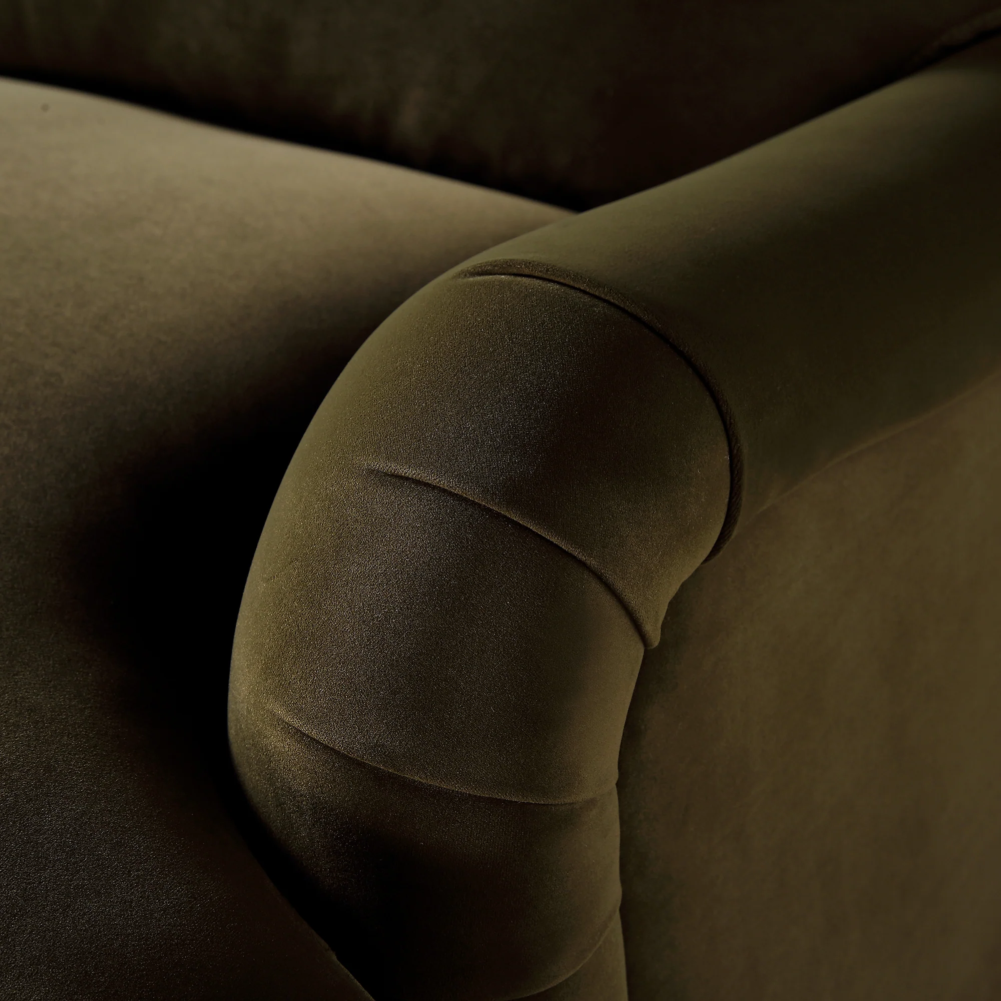 Daphnis Seaweed Velvet Sofa, 2-Seater - Image 11