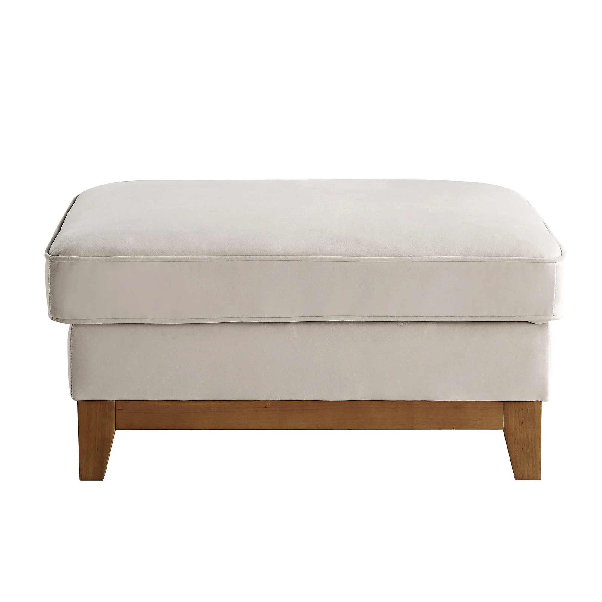 Dipley Champagne Velvet Storage Footstool - Image 7