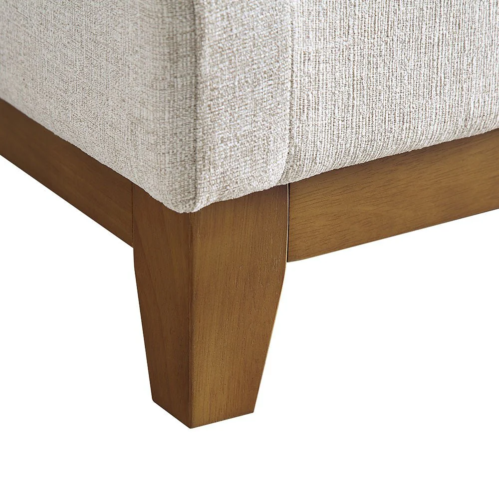 Dipley Oatmeal Fabric Sofa, 3-Seater - Image 12