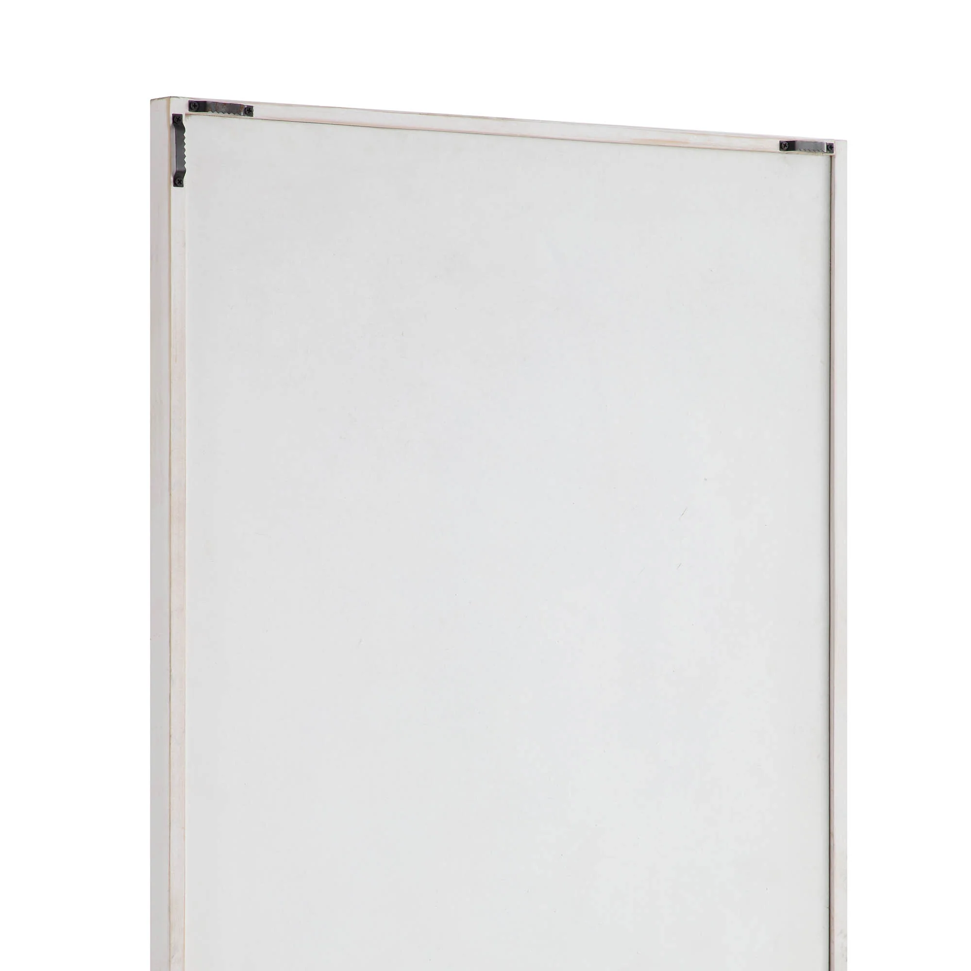 Edgeworth Washed White Full Length Wooden Frame Window Mirror 160 x 60 cm - Image 8