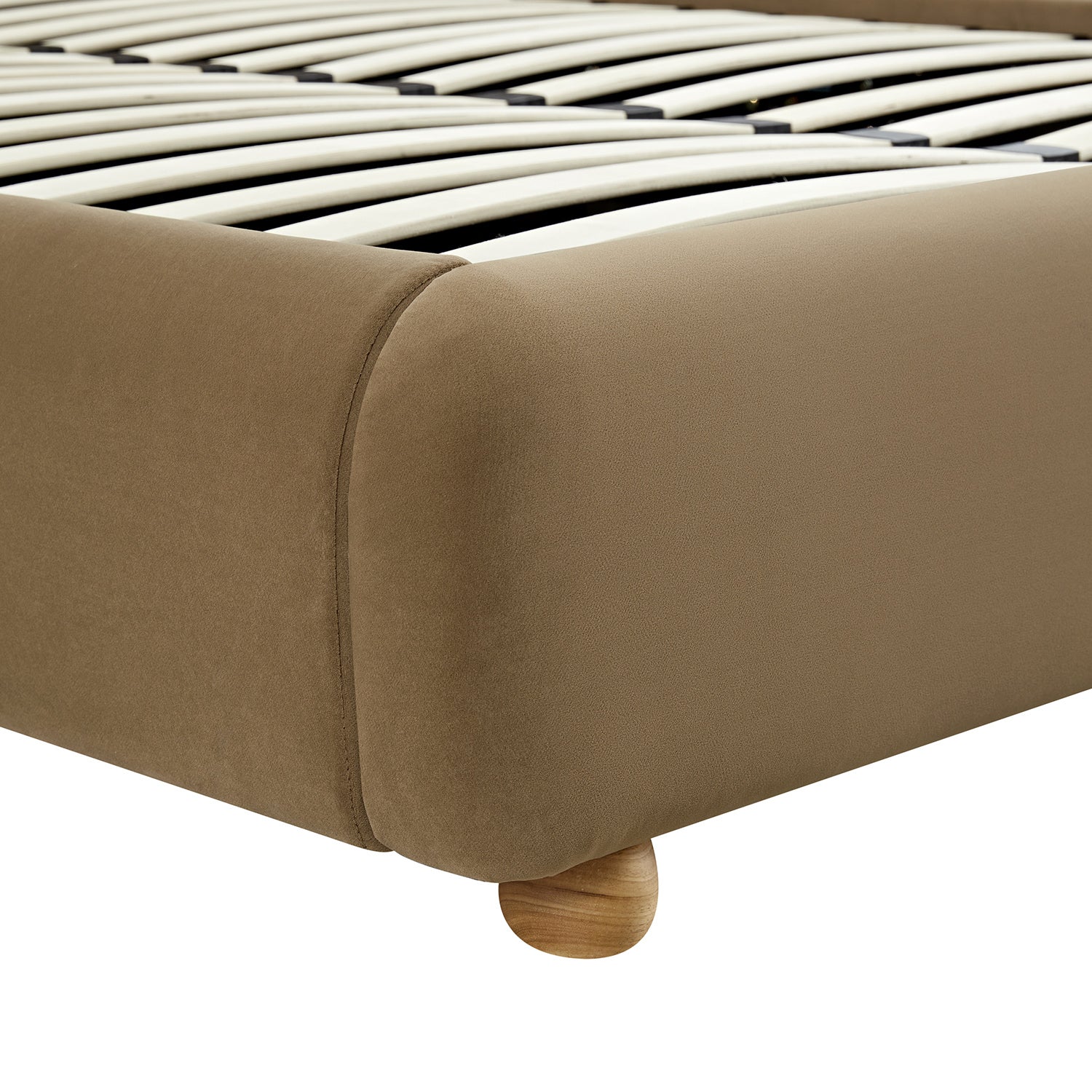 Egerie Extended Headboard Ottoman Storage Bed, Hazel Velvet - Image 20