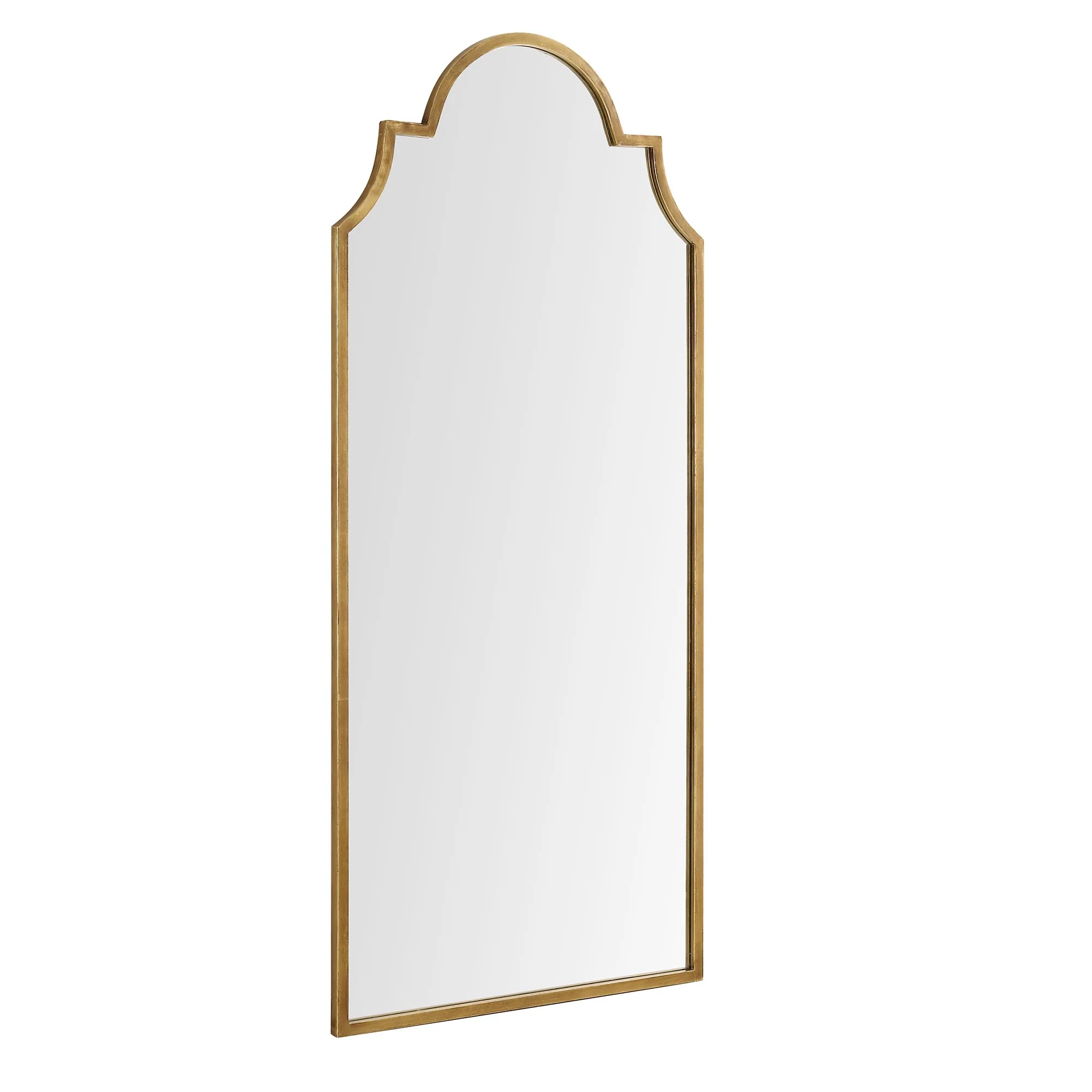 Essa Moroccan Style Full Length Mirror 160 x 70 cm, Antique Gold Effect - Image 3
