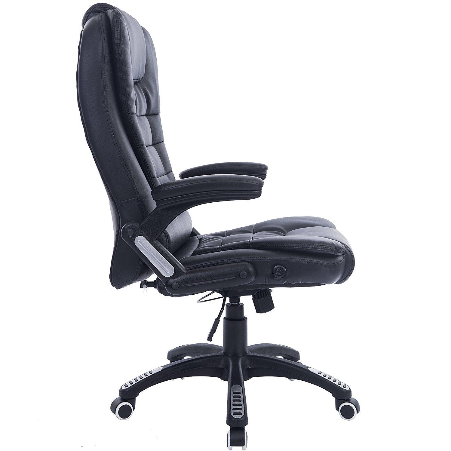 Executive Recline High Back Extra Padded Office Chair, MO17 Black - Image 4