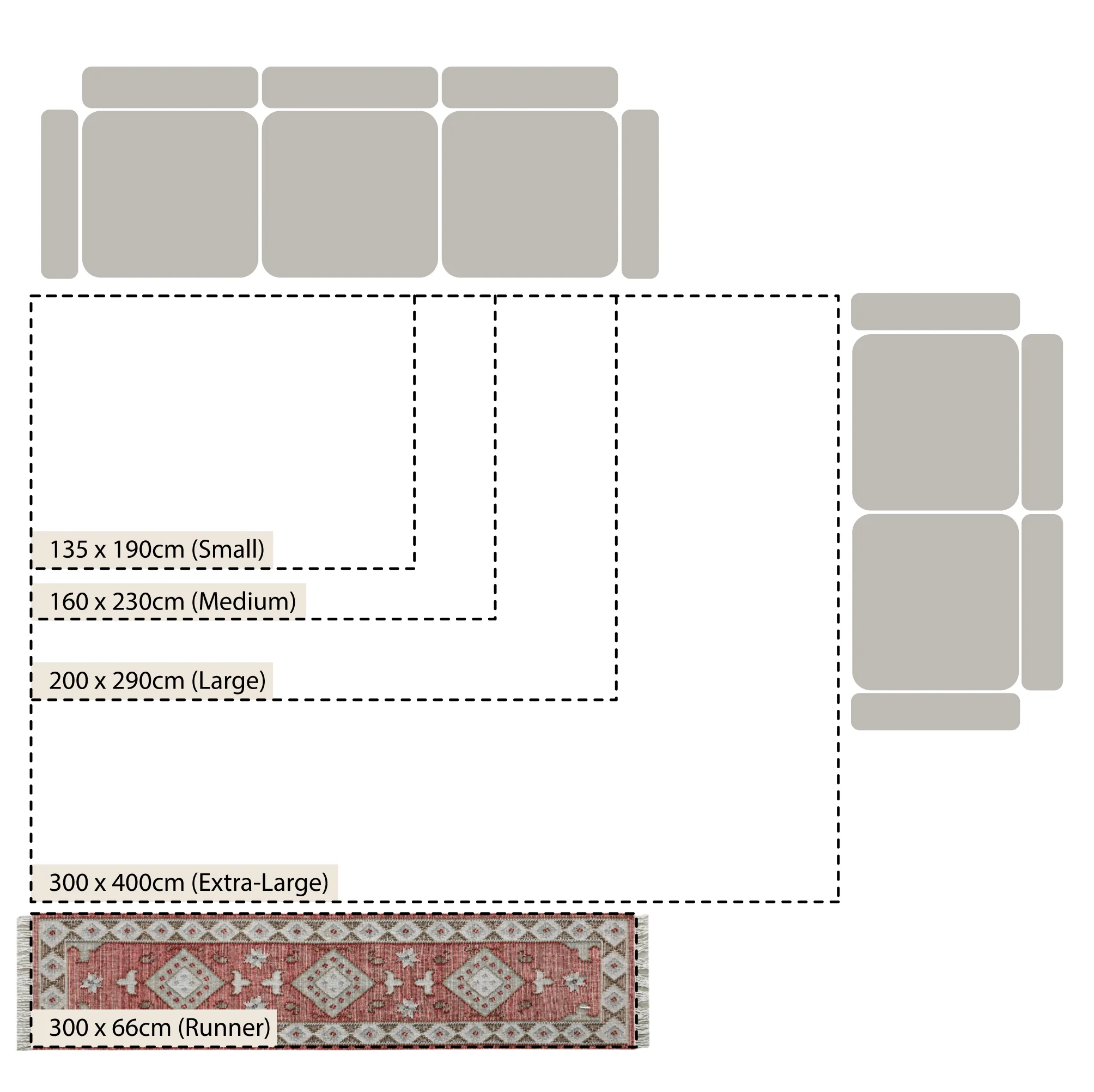 Farah Kilim Traditional Handwoven Wool & Jute Deep Red Runner - Image 3