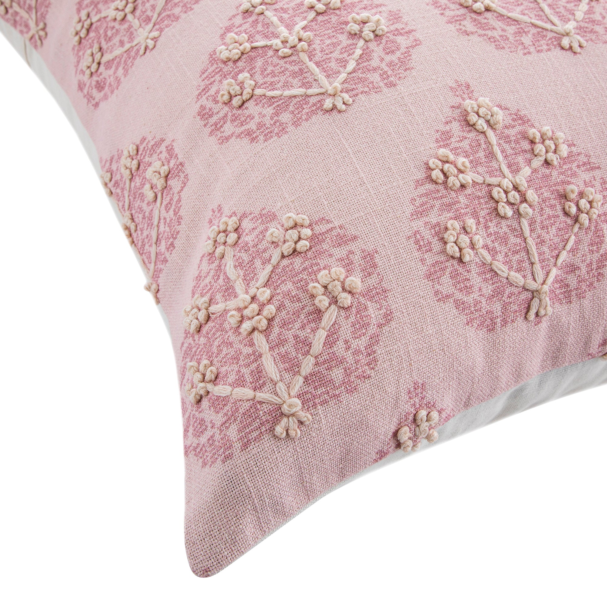 Florence Grove Printed & Embroidered Cushion - Image 2