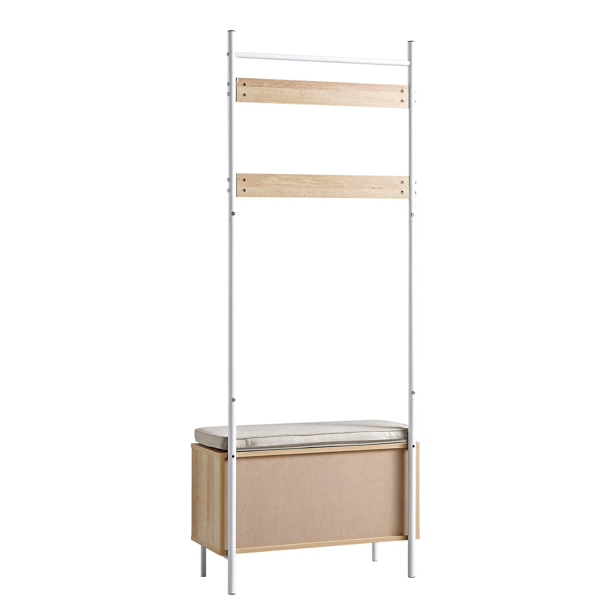 Frances Woven Hallway Unit with Cushion, Natural - Image 10