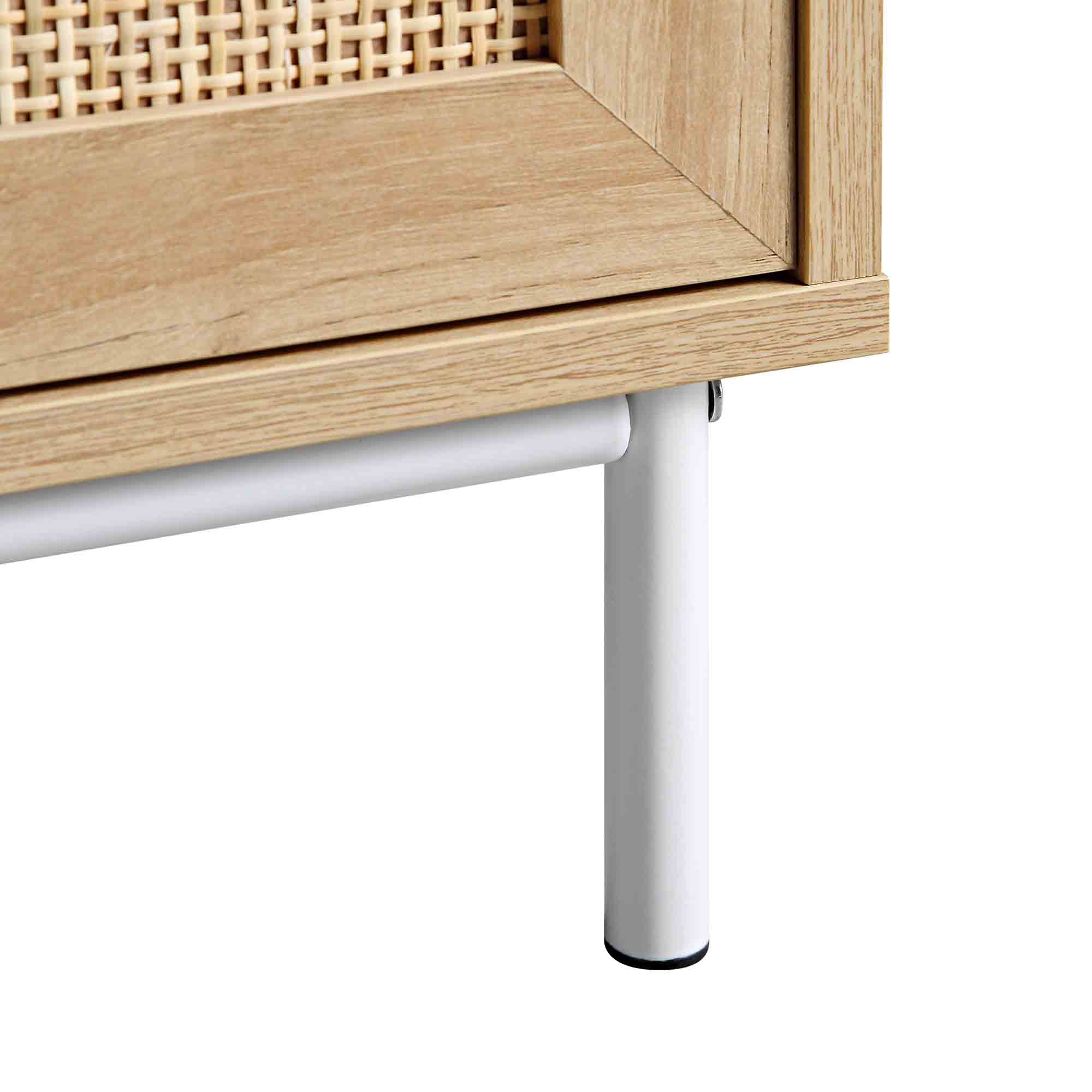 Frances Woven Hallway Unit with Cushion, Natural - Image 14