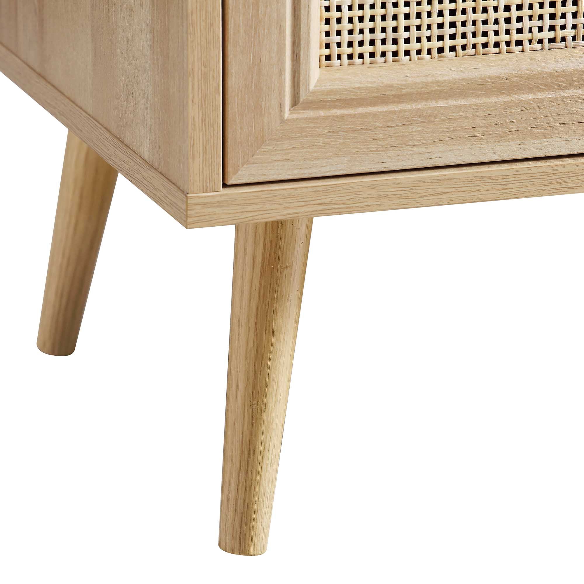 Frances Woven Rattan Chest of 6 Drawers, Natural - Image 10