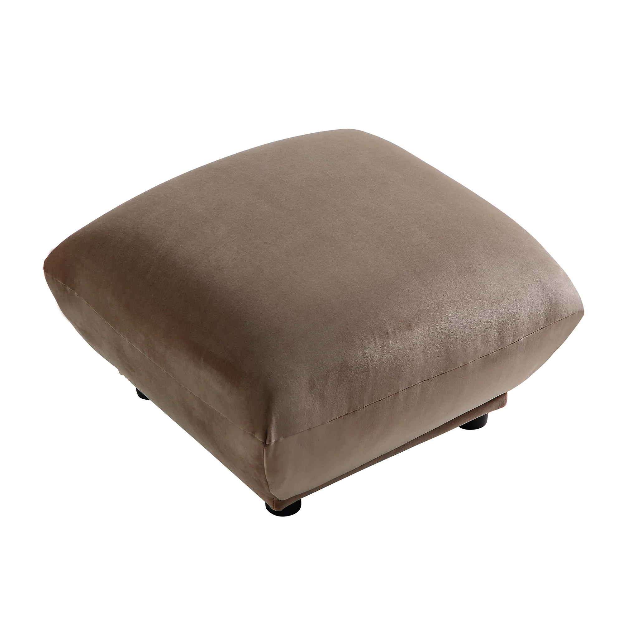 Gianni Pouffe, Mink Velvet - Image 6