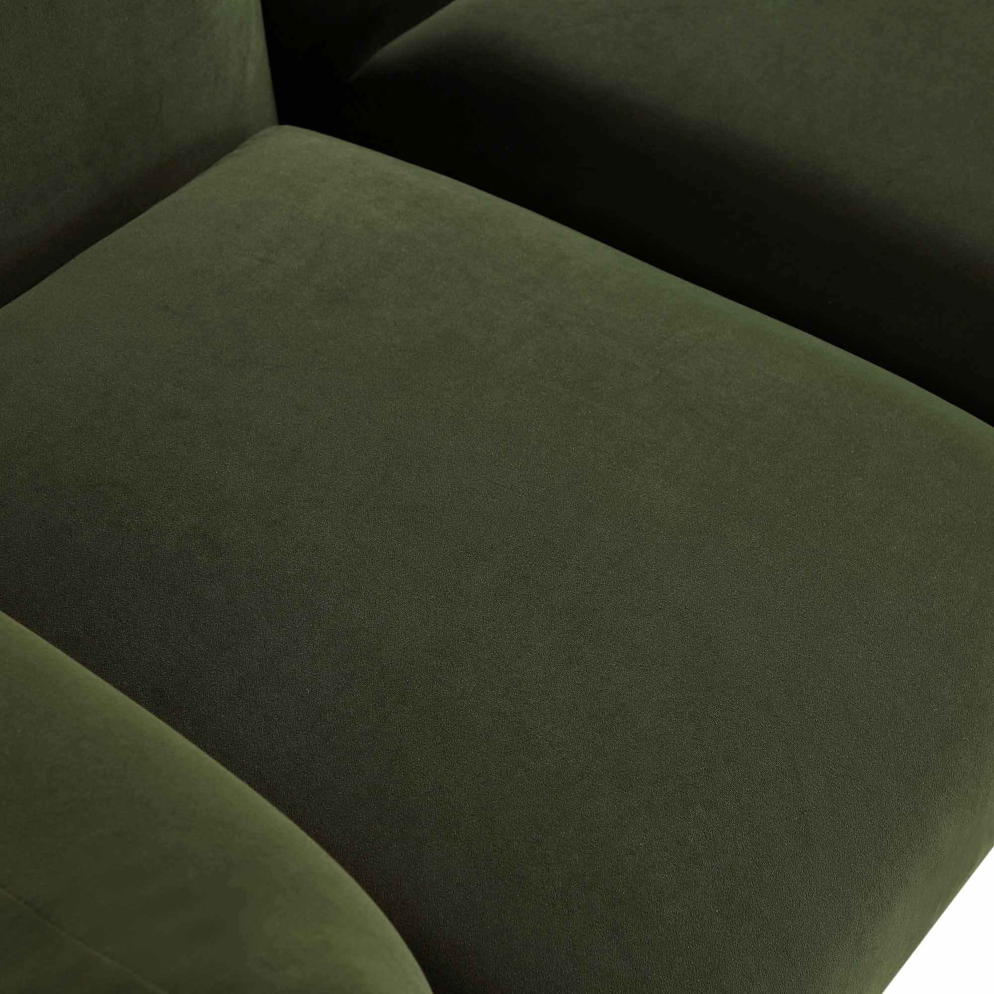 Gianni Two Seater Sofa, Moss Green Velvet - Image 14