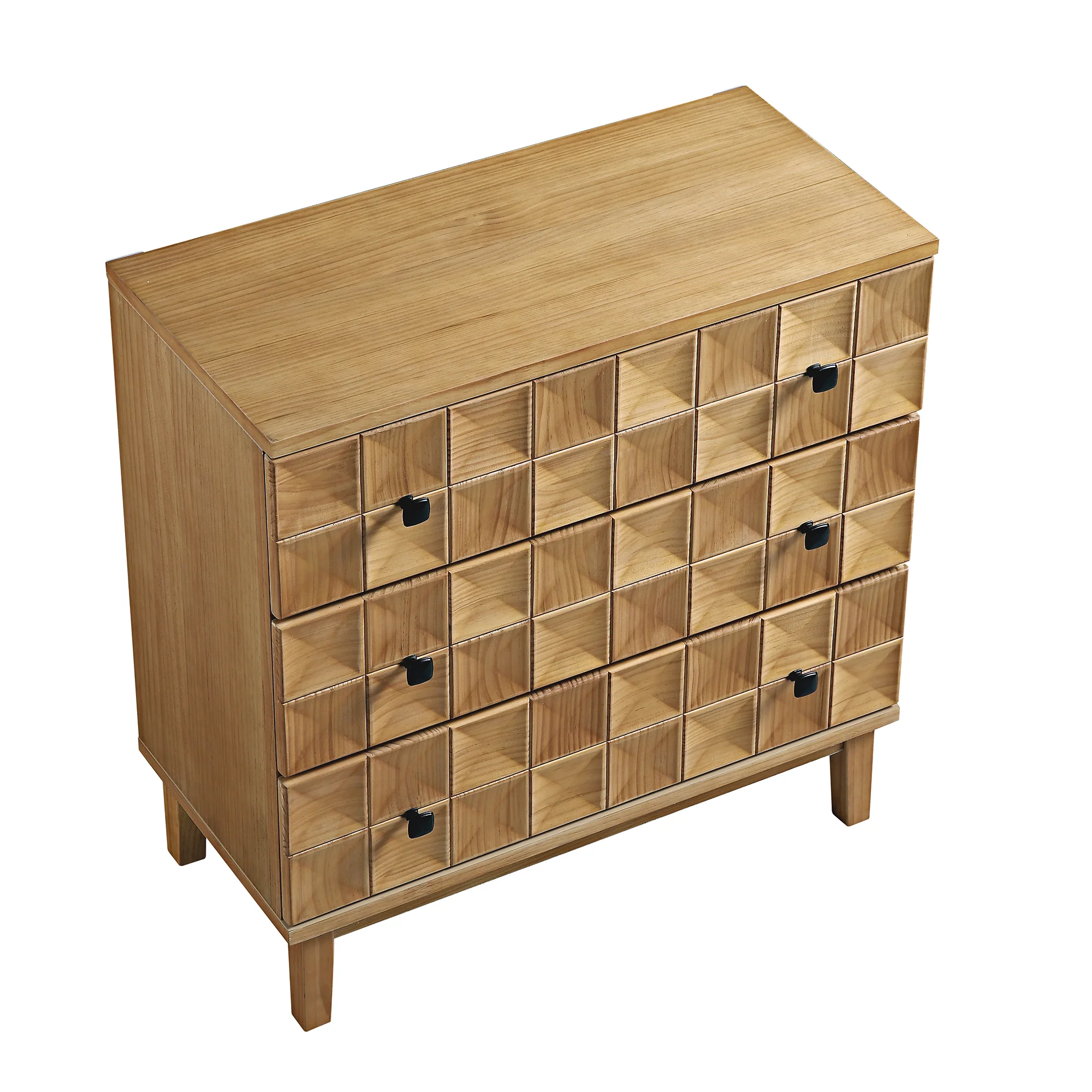 Gibbs Chest of 3 Drawers, Natural - Image 10