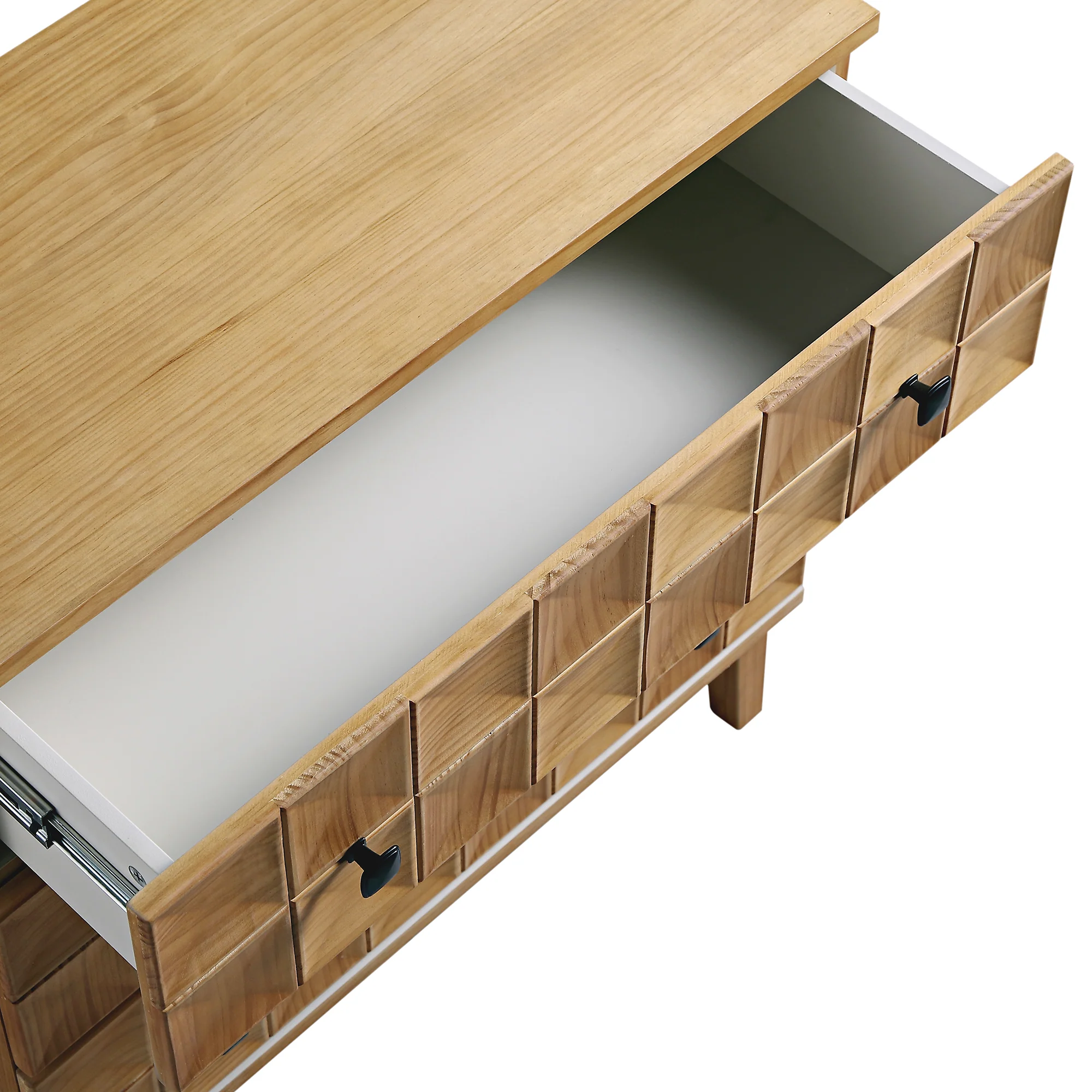 Gibbs Chest of 3 Drawers, Natural - Image 13