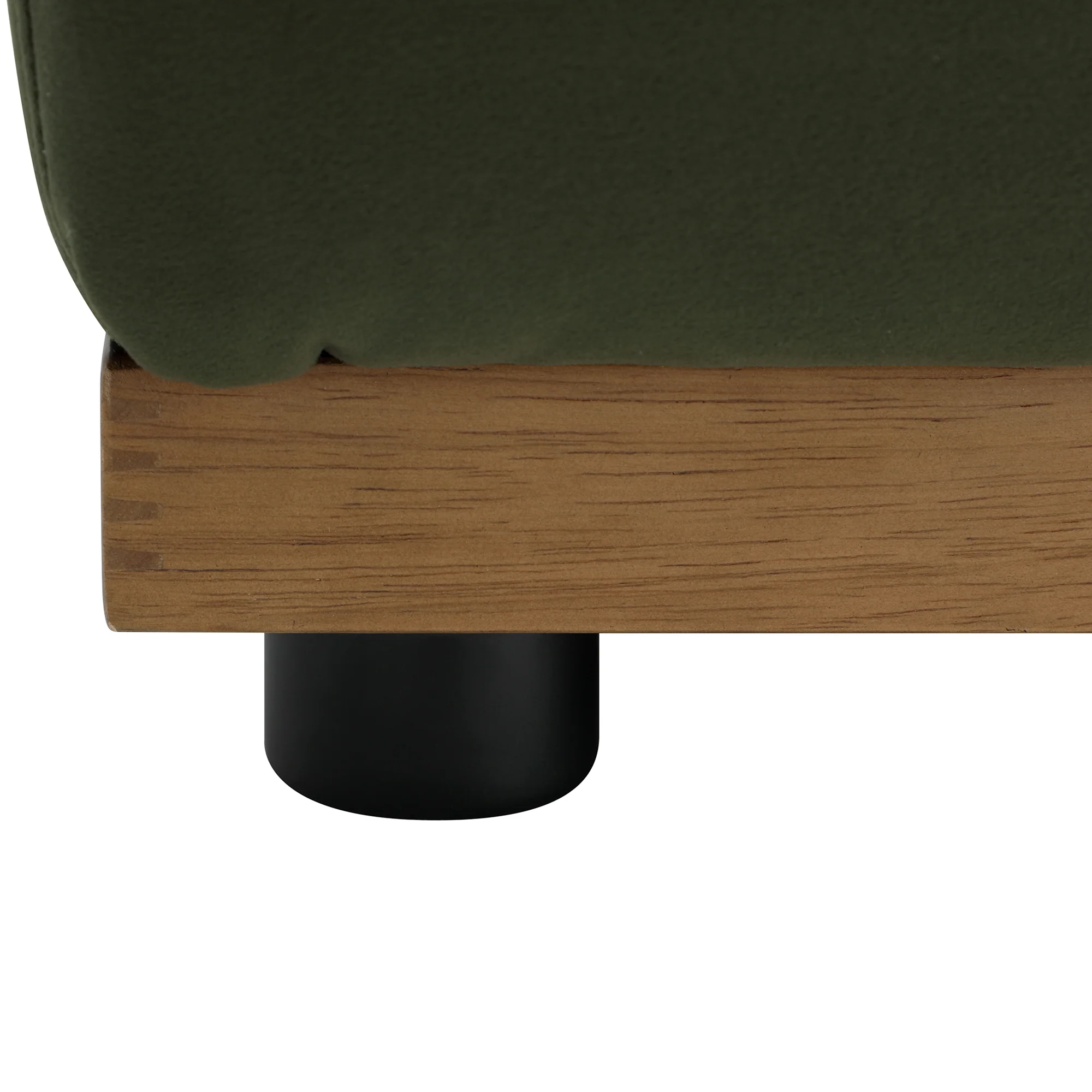 Granvia Moss Green Velvet Modular Sofa, 2-Seater Sofa - Image 12